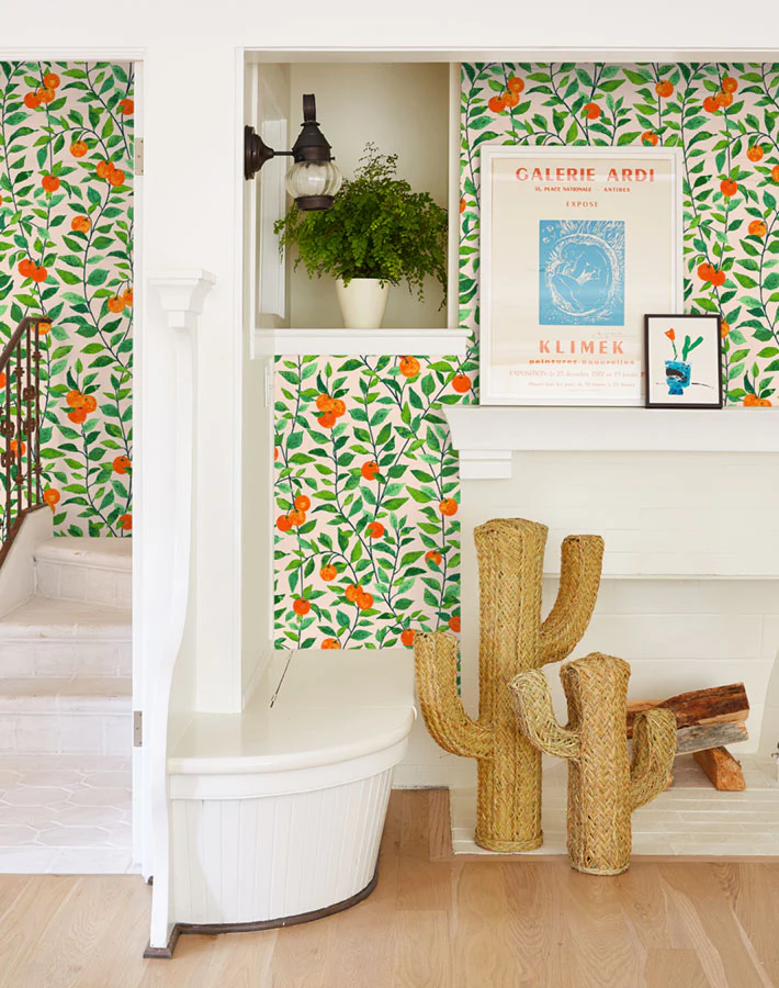 Orange Crush Wallpaper by Nathan Turner - Image 5