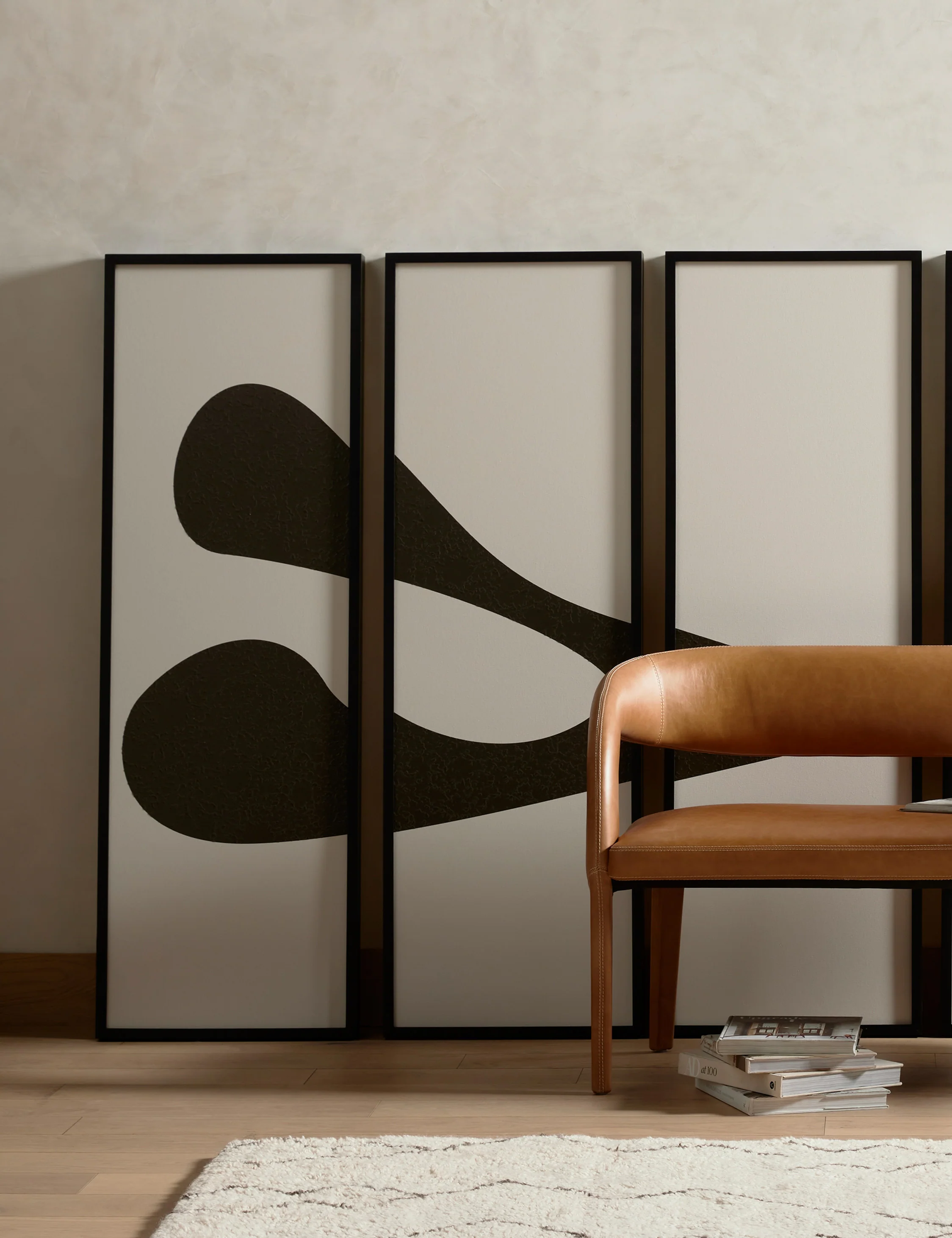 Organic Shape I Wall Art (Set of 5) by FHAS Inhouse - Image 3