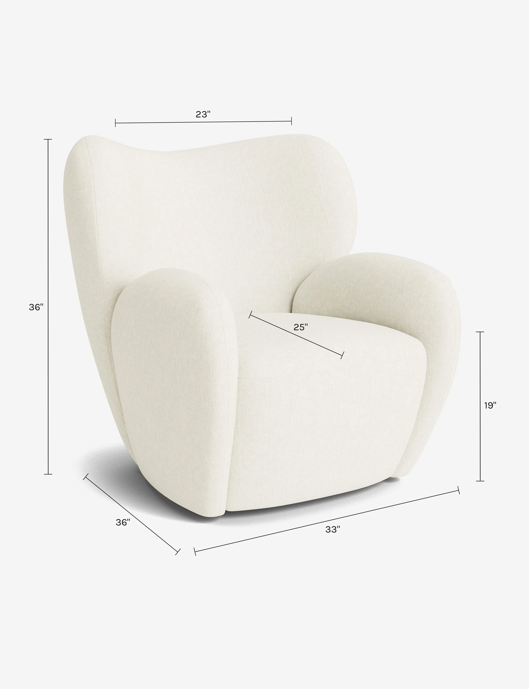 Ovid Swivel Chair by Aimee Song - Image 46