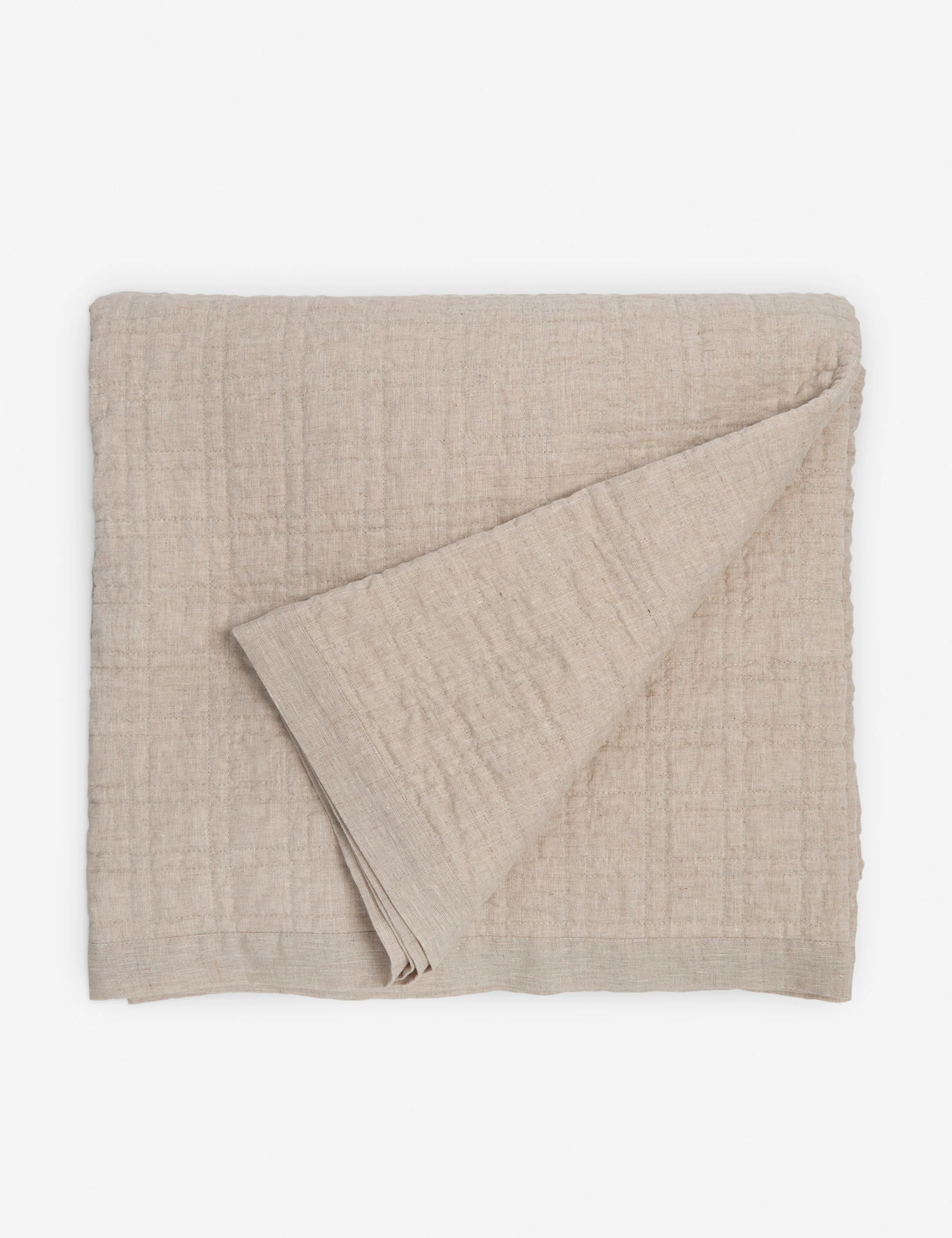 Owen Linen Cotton Coverlet by Pom Pom at Home - Image 11
