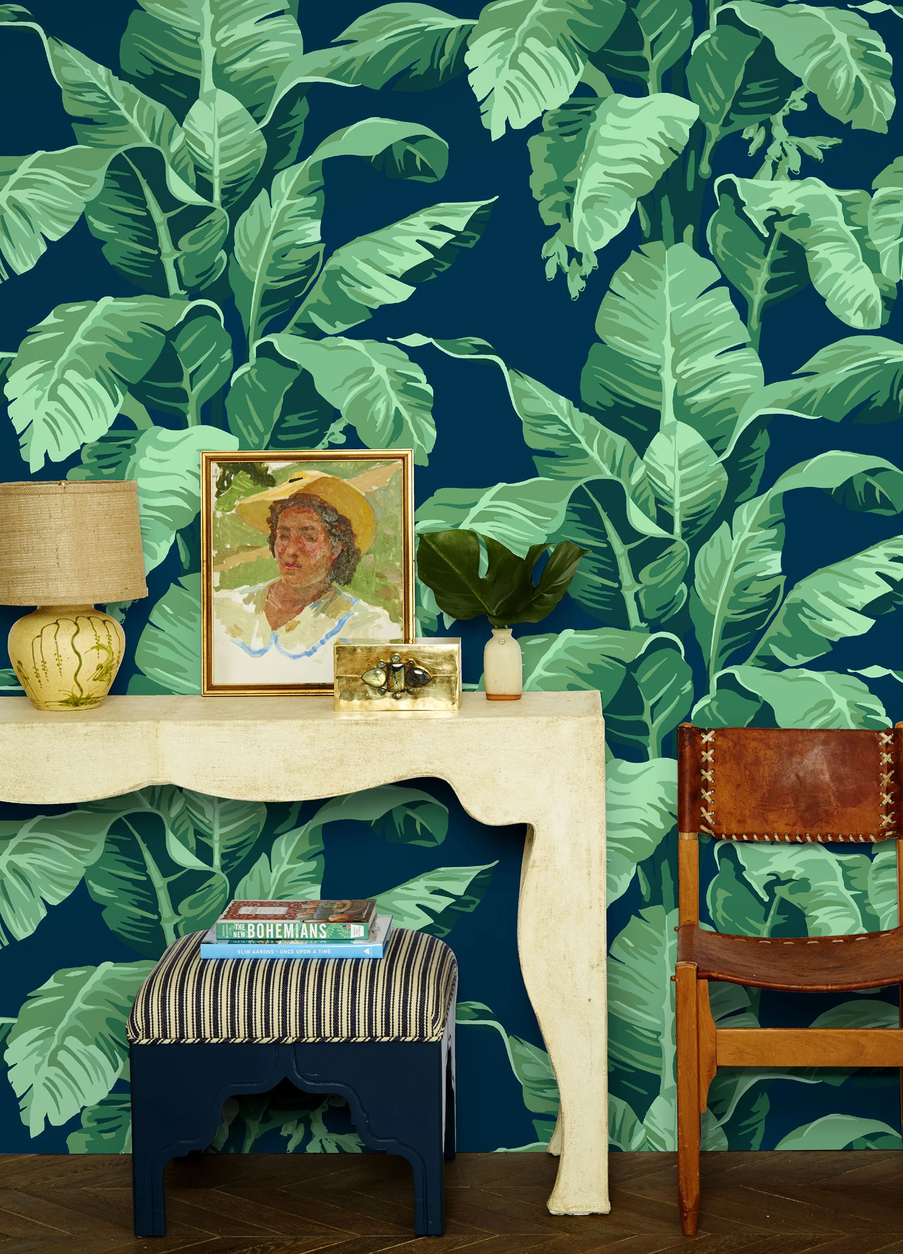 Pacifico Palm Peel + Stick Wallpaper by Nathan Turner - Image 5