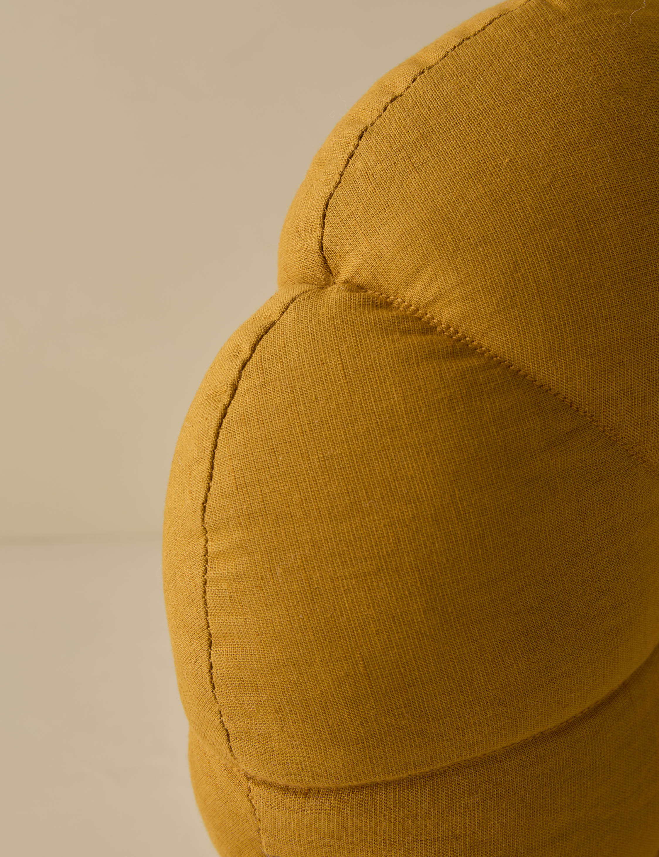 Padou Linen Cotton Round Pillow - Image 12
