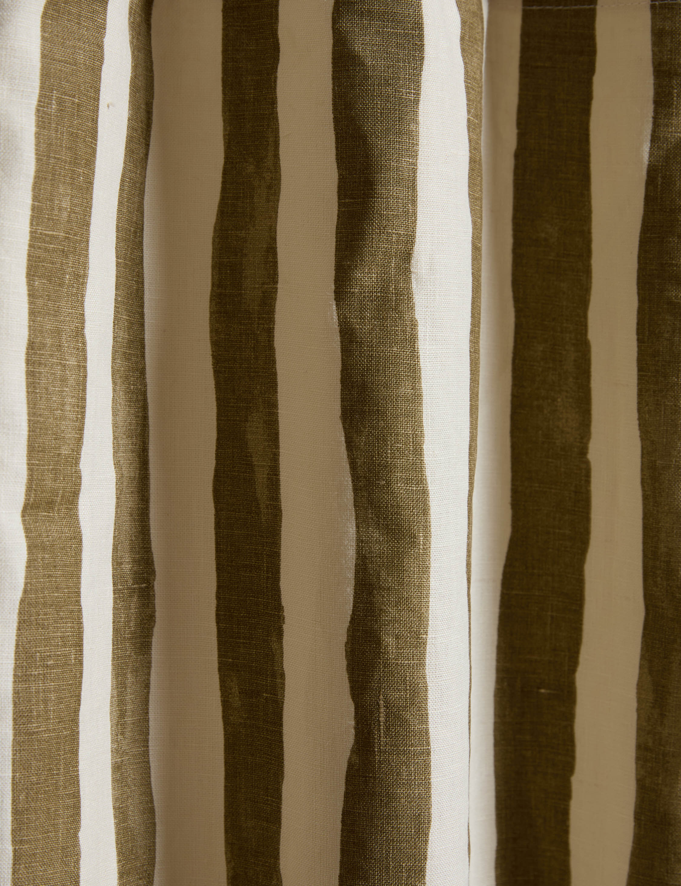 Painterly Stripe Linen Curtain Panel by Sarah Sherman Samuel - Image 14