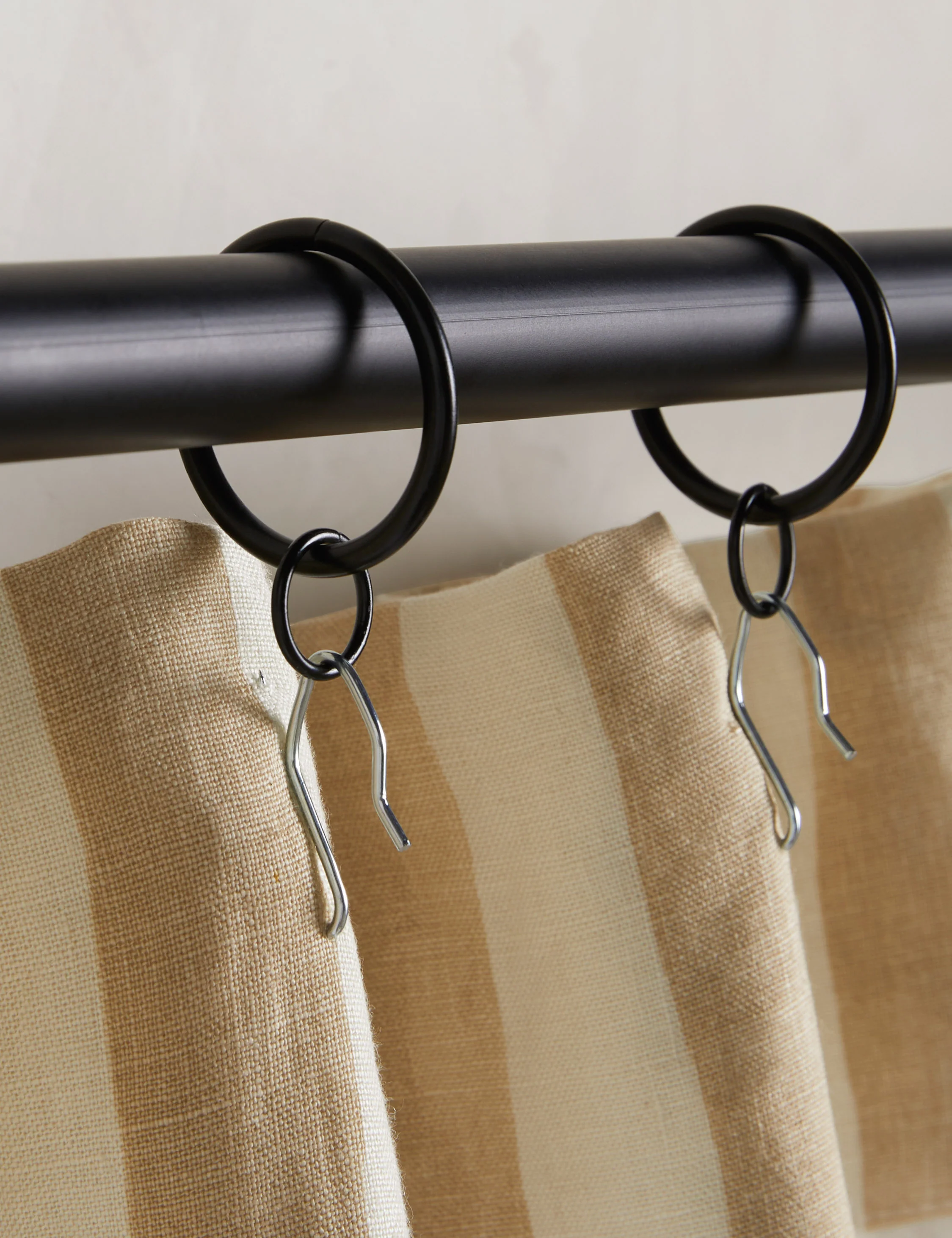 Painterly Stripe Linen Curtain Panel by Sarah Sherman Samuel - Image 6