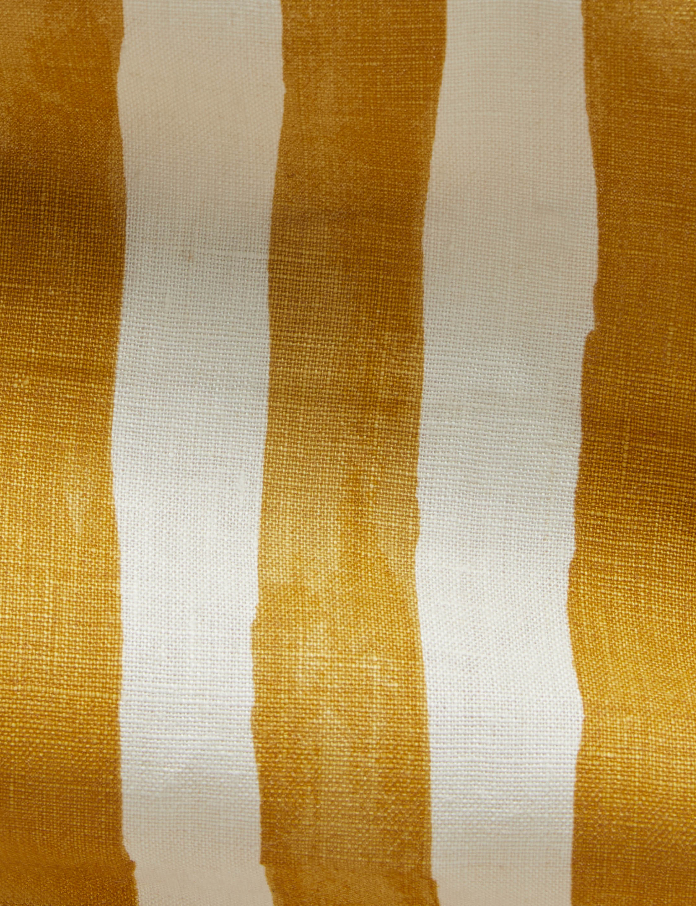 Painterly Stripe Linen Fabric by Sarah Sherman Samuel - Image 4