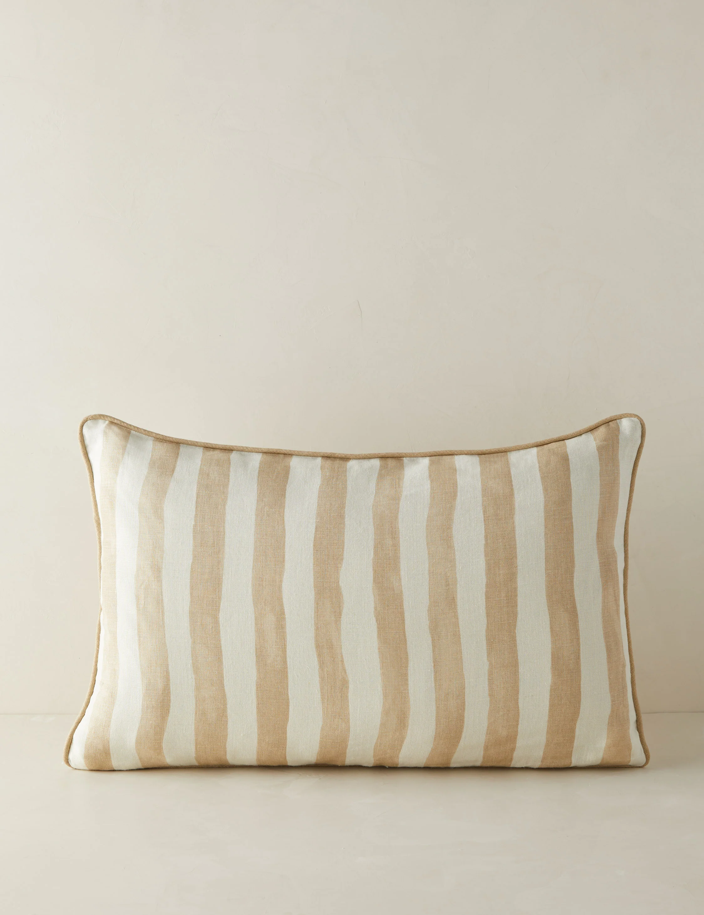 Painterly Stripe Linen Pillow by Sarah Sherman Samuel - Image 16