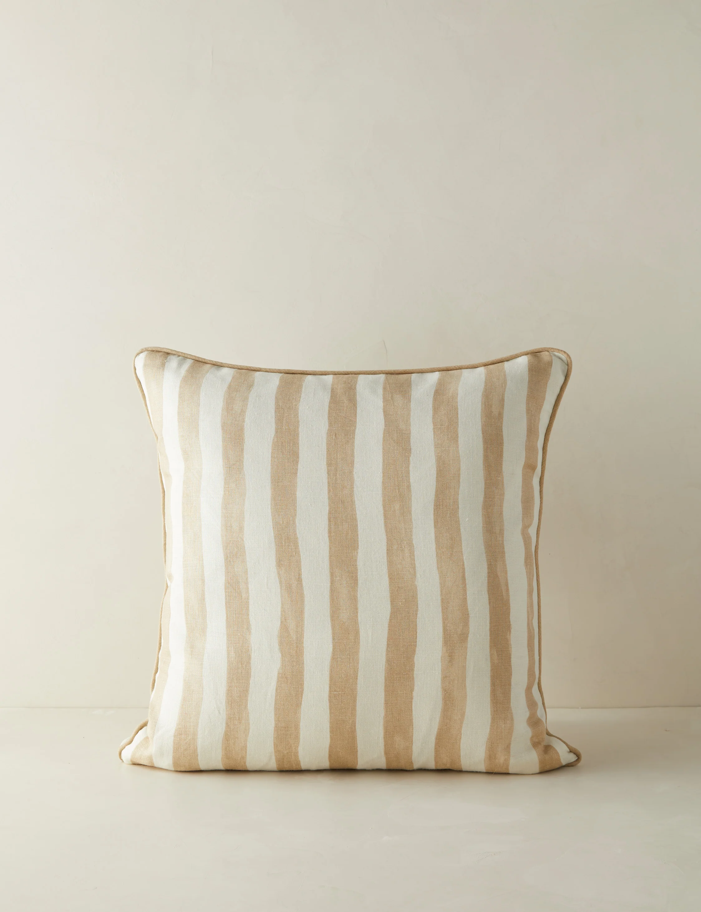 Painterly Stripe Linen Pillow by Sarah Sherman Samuel - Image 7