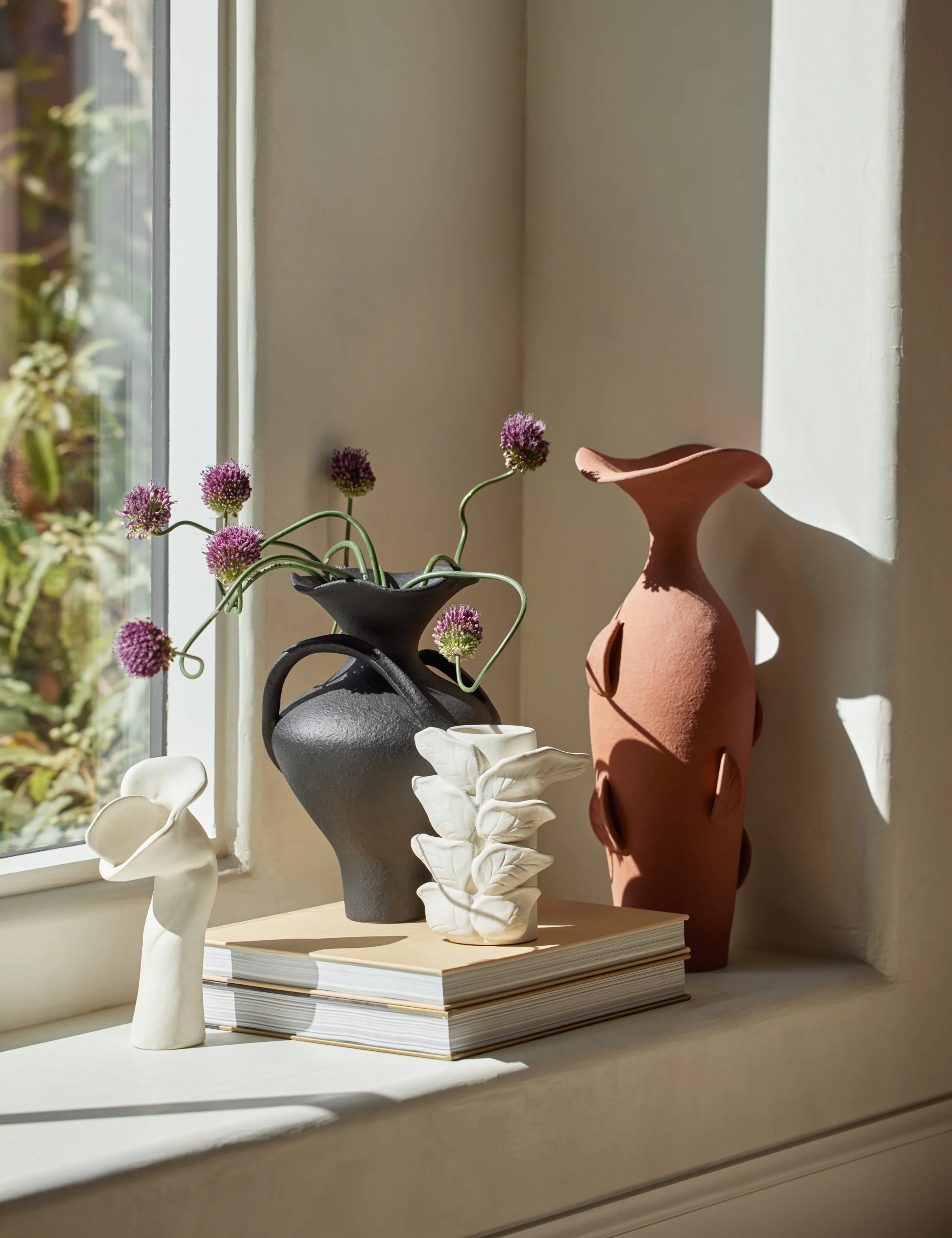 Pari Sculptural Vases (Set of 2) by Sarah Sherman Samuel - Image 4