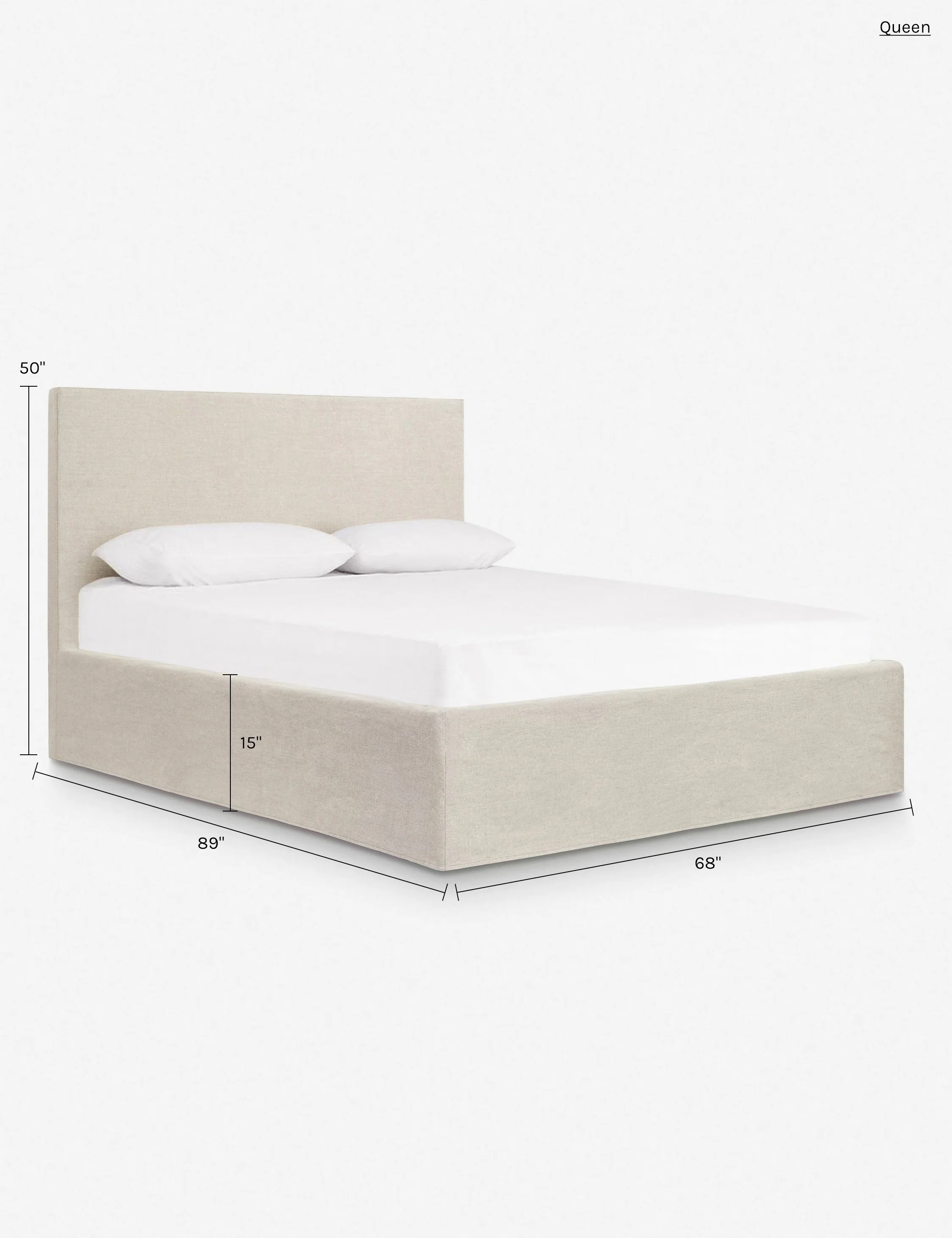 Paxton Slipcover Bed - Image 7