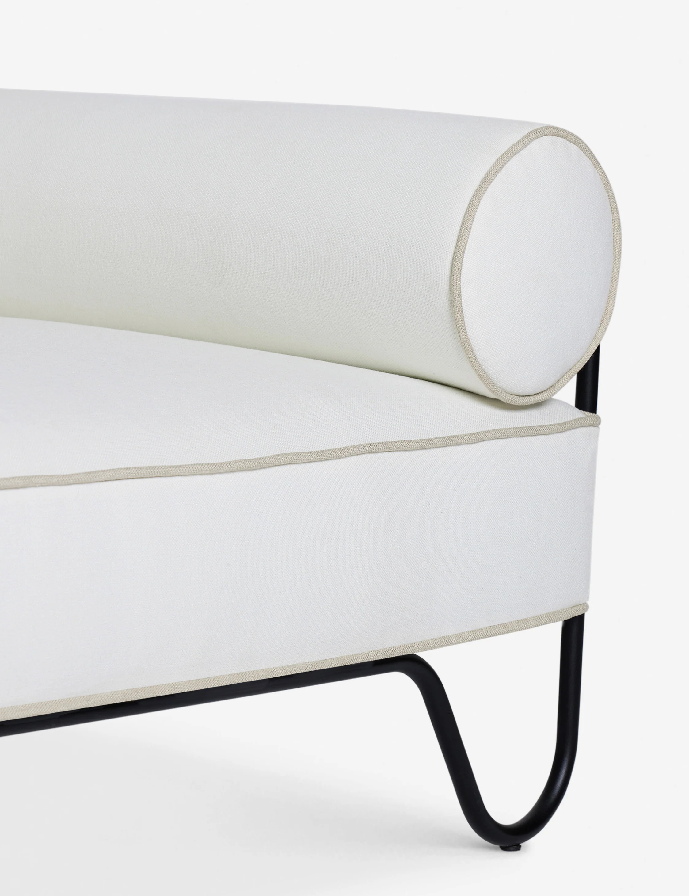 Peggy Outdoor Accent Chair, Ivory by Sarah Sherman Samuel - Image 7
