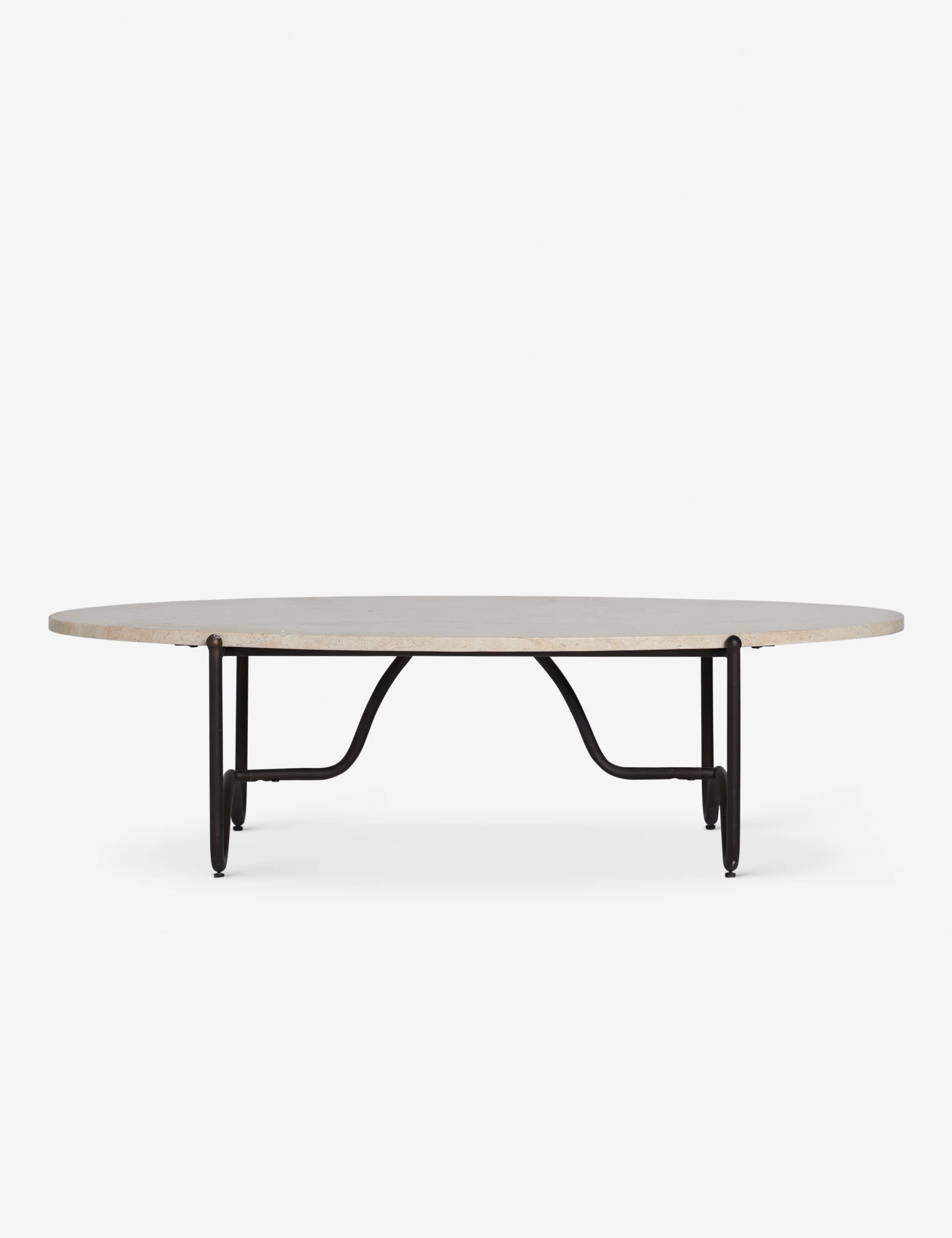 Peggy Outdoor Oval Coffee Table by Sarah Sherman Samuel - Image 4