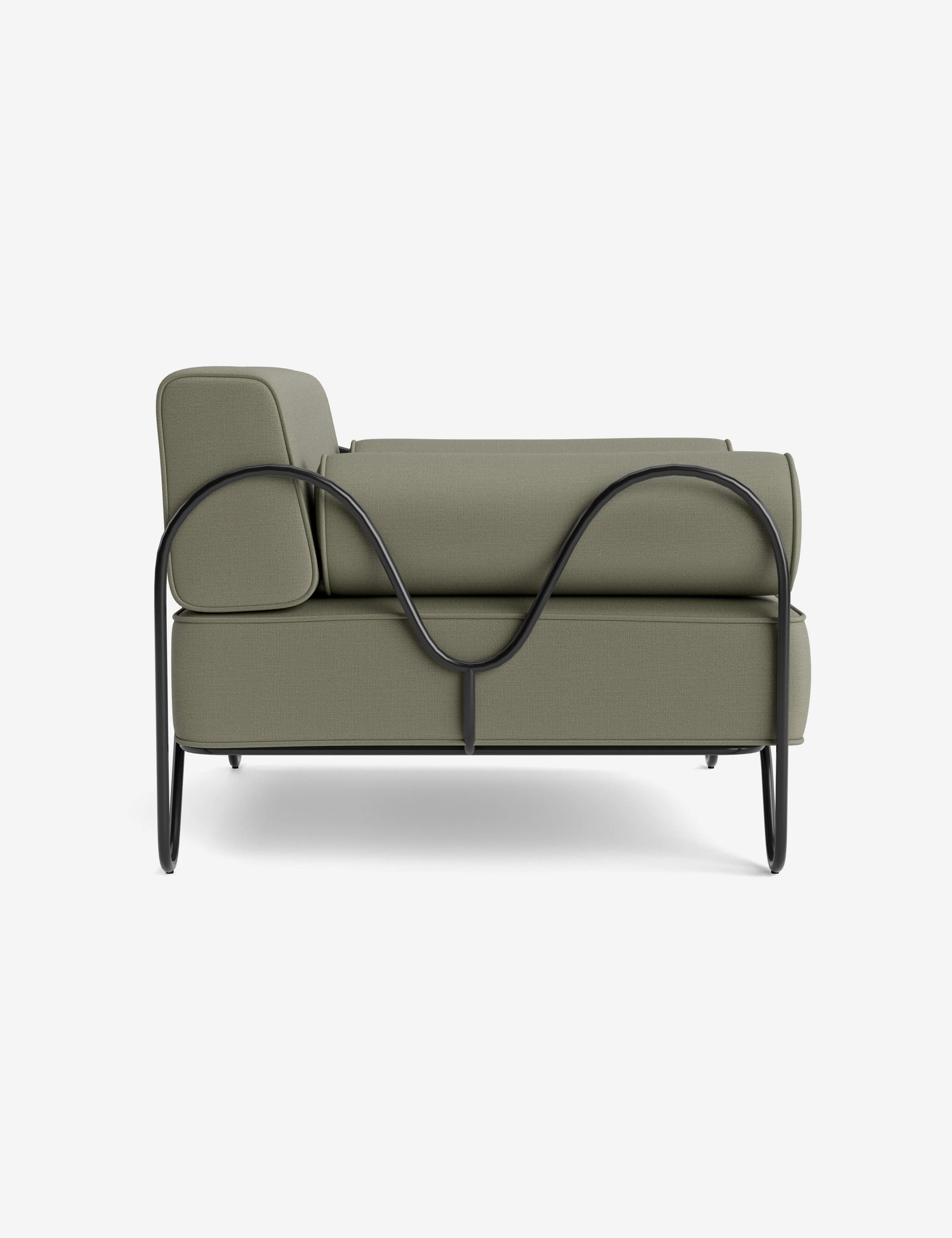 Peggy Outdoor Accent Chair Cushion by Sarah Sherman Samuel - Image 25
