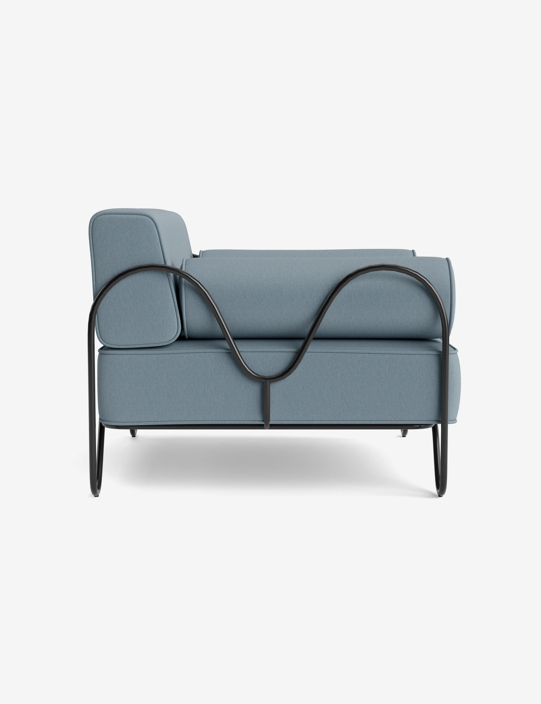 Peggy Outdoor Accent Chair Cushion by Sarah Sherman Samuel - Image 3
