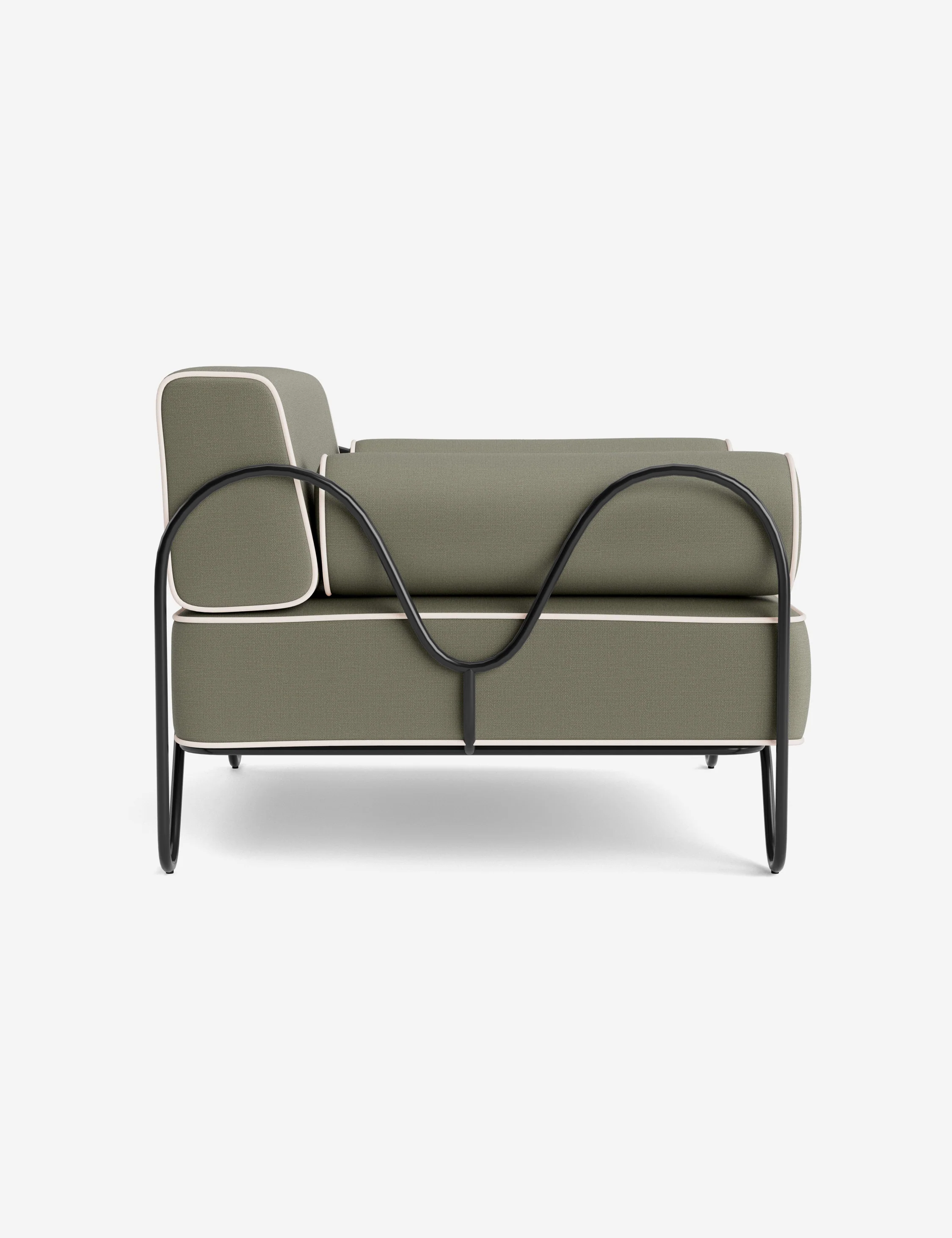 Peggy Outdoor Accent Chair Cushion by Sarah Sherman Samuel - Image 38