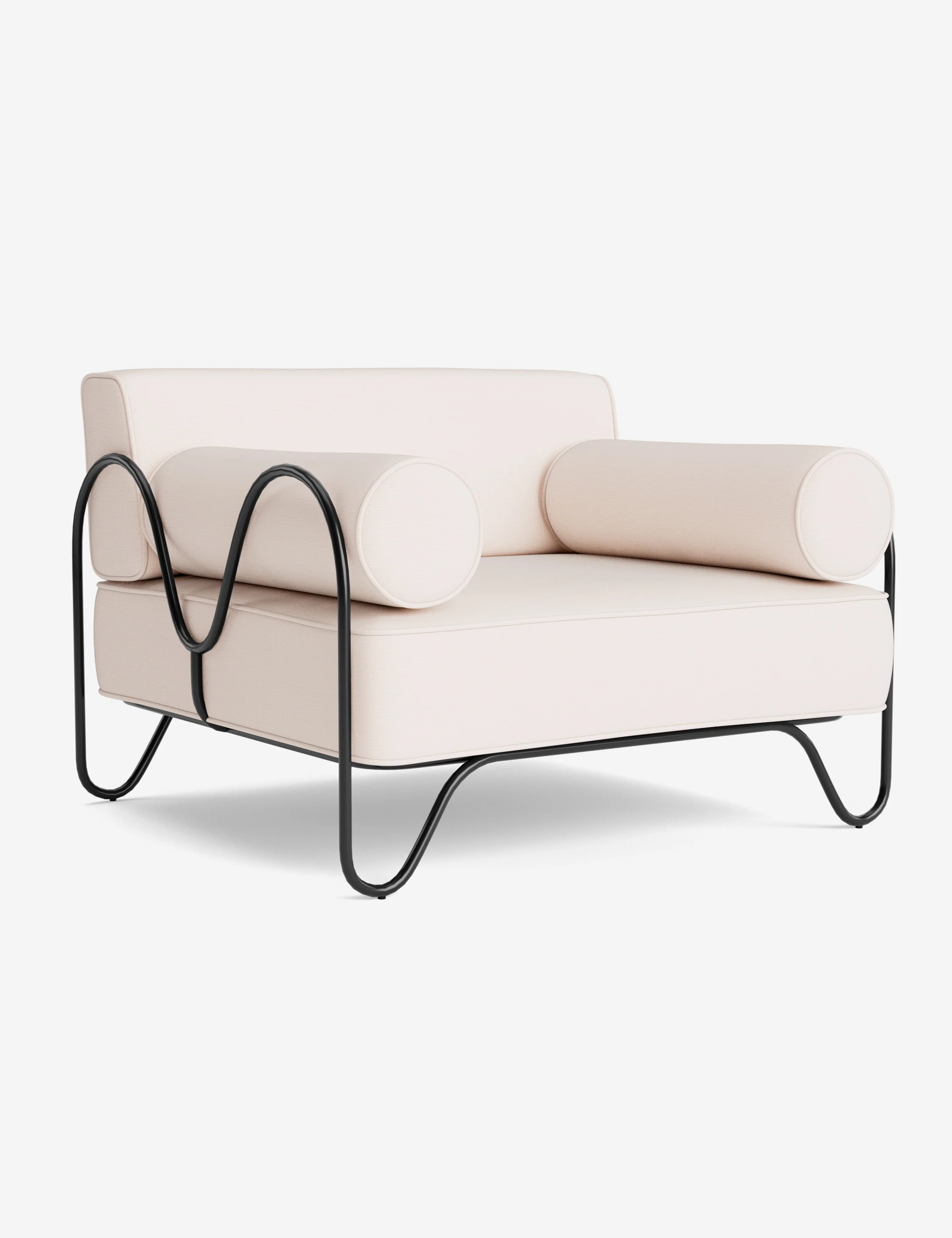 Peggy Outdoor Accent Chair Cushion by Sarah Sherman Samuel - Image 49