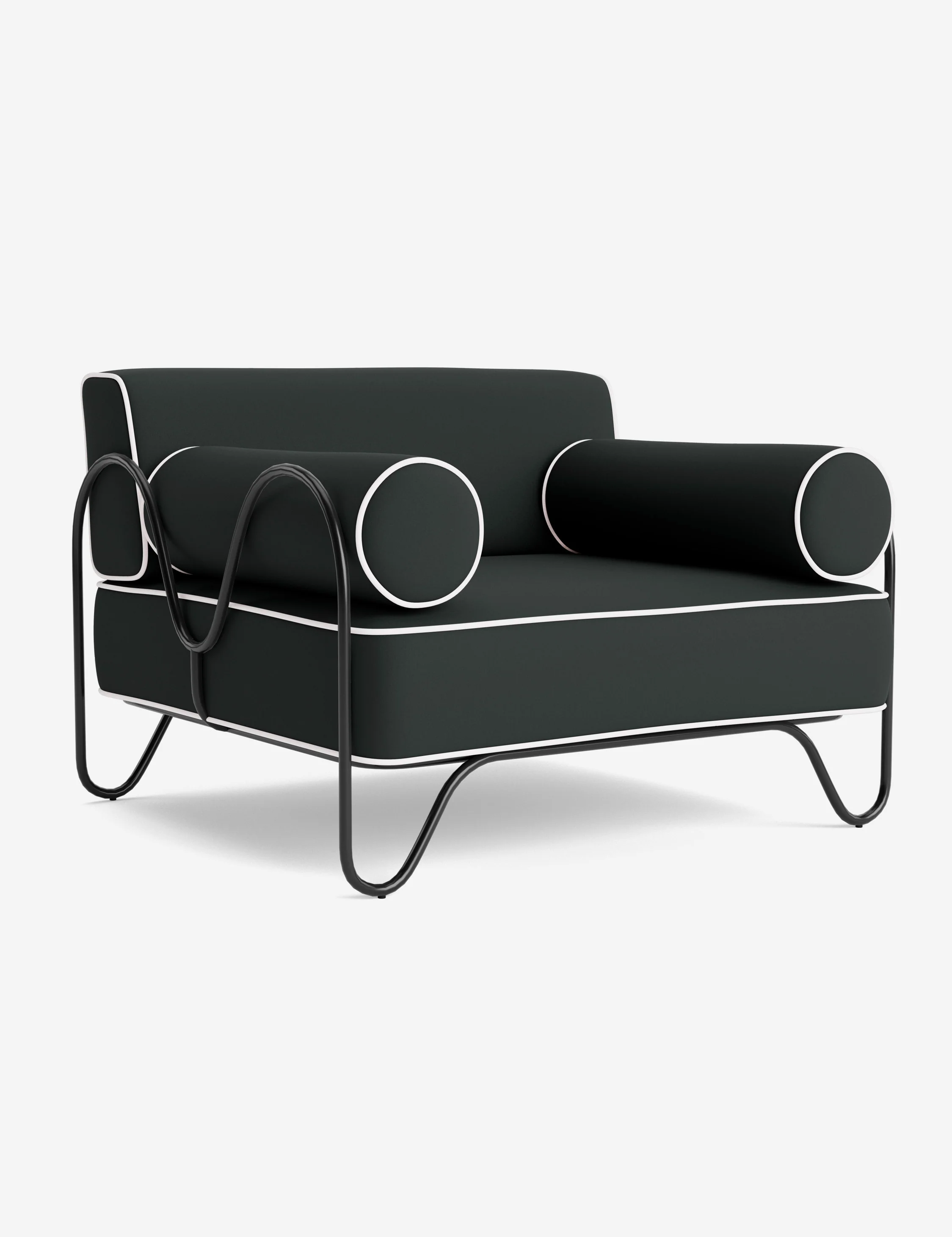 Peggy Outdoor Accent Chair Cushion by Sarah Sherman Samuel - Image 53