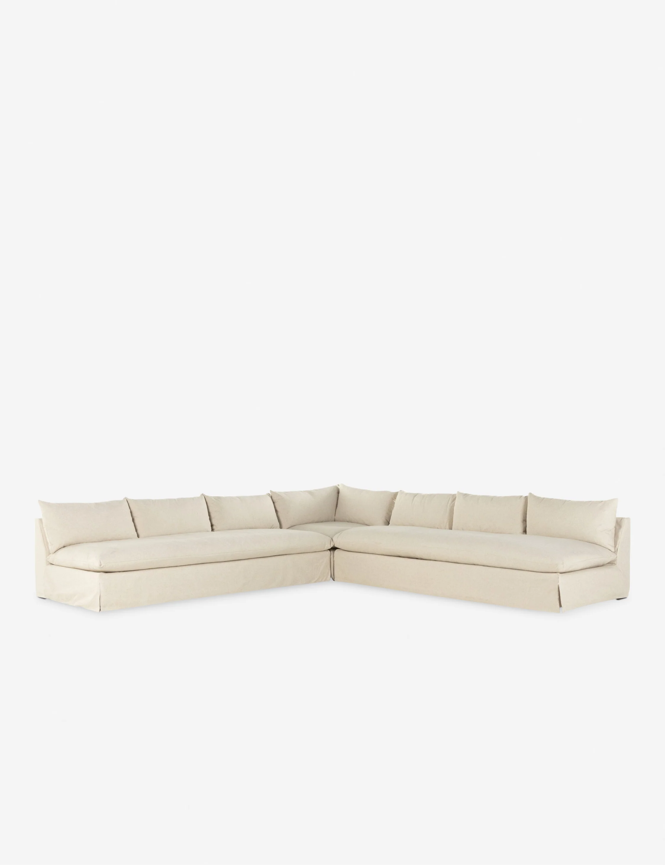 Penn Slipcover Sectional Sofa - Image 13