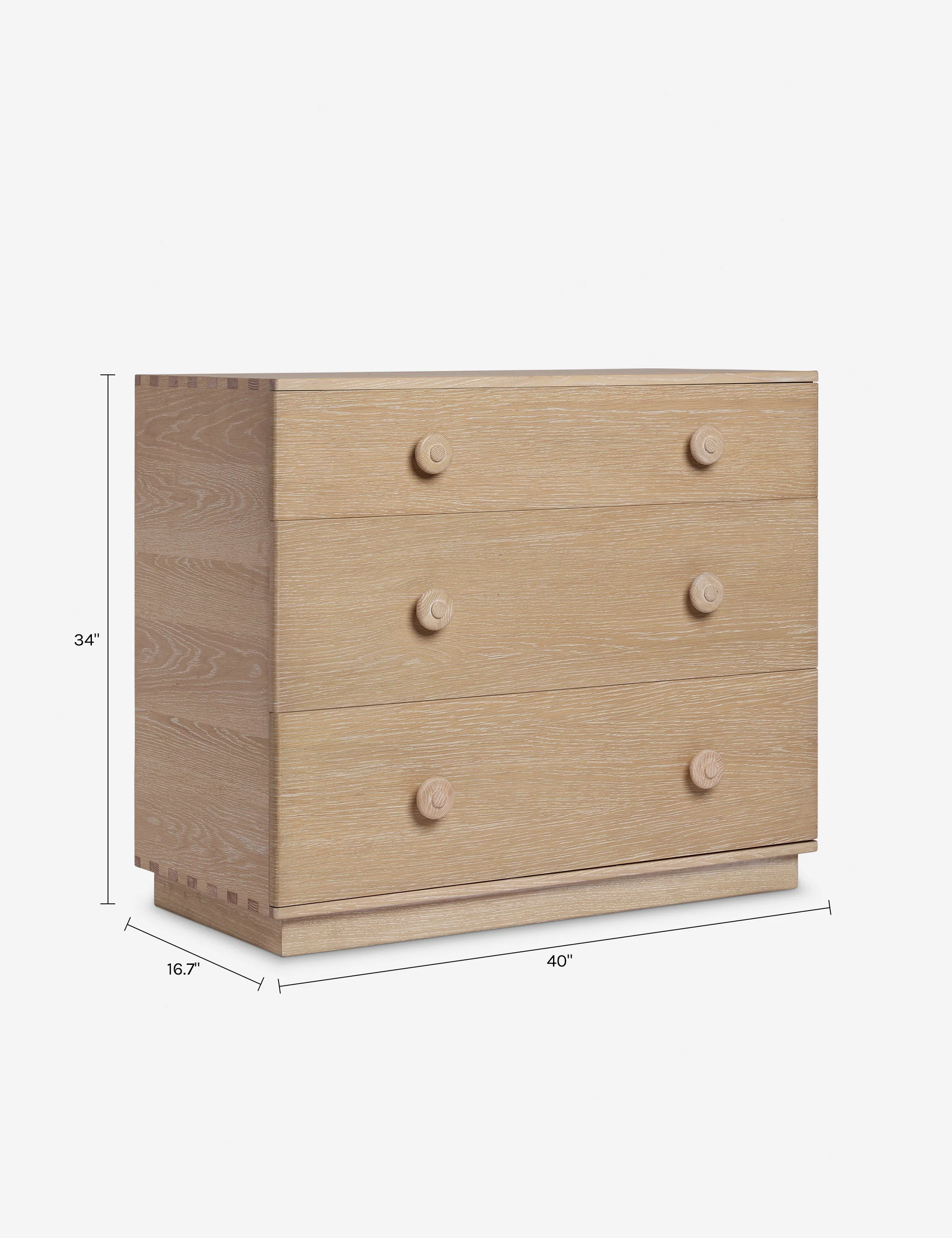 Pickford 3-Drawer Dresser - Image 6