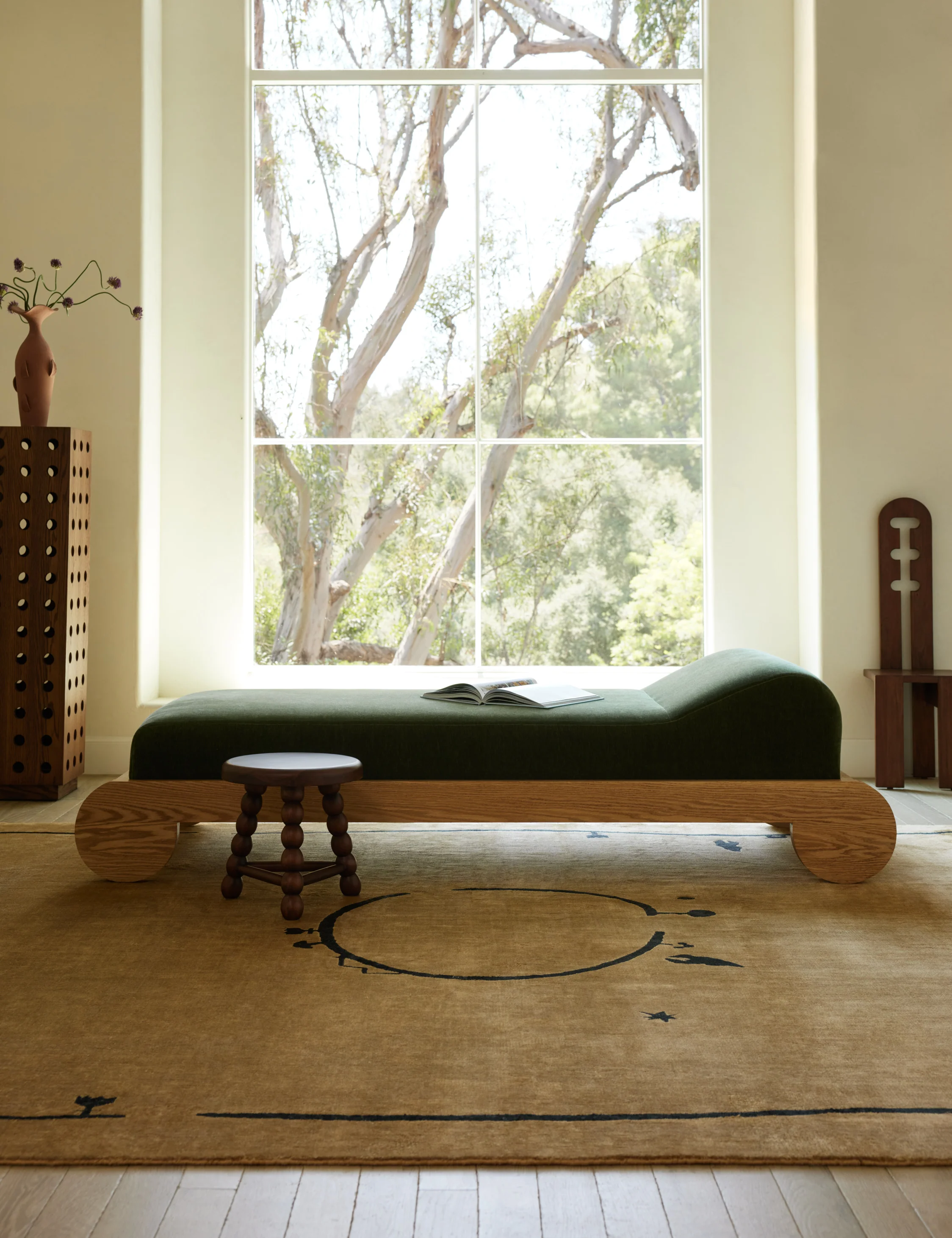 Pikku Round Foot Stool by Sarah Sherman Samuel - Image 4