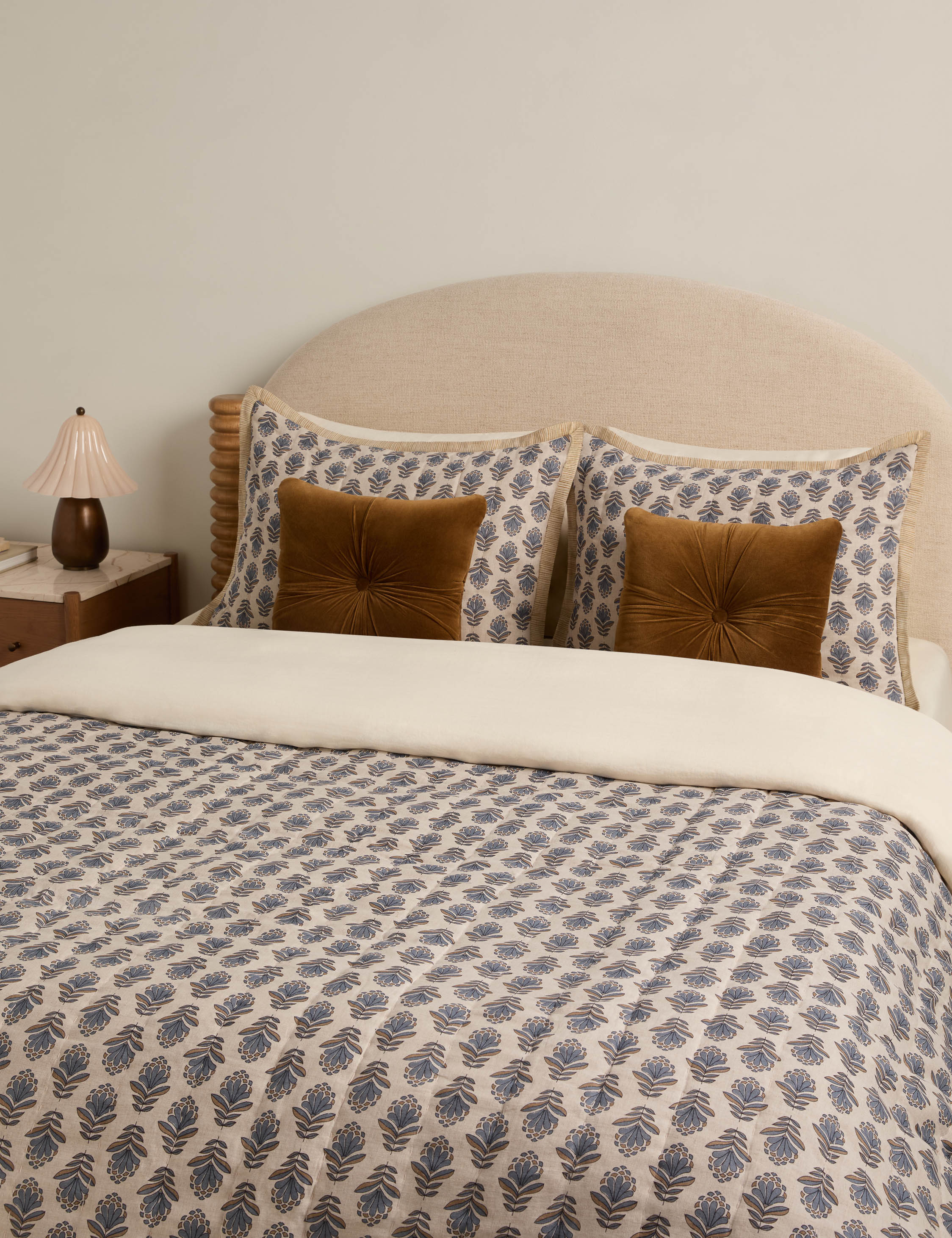 Pippa Linen Cotton Quilt - Image 2