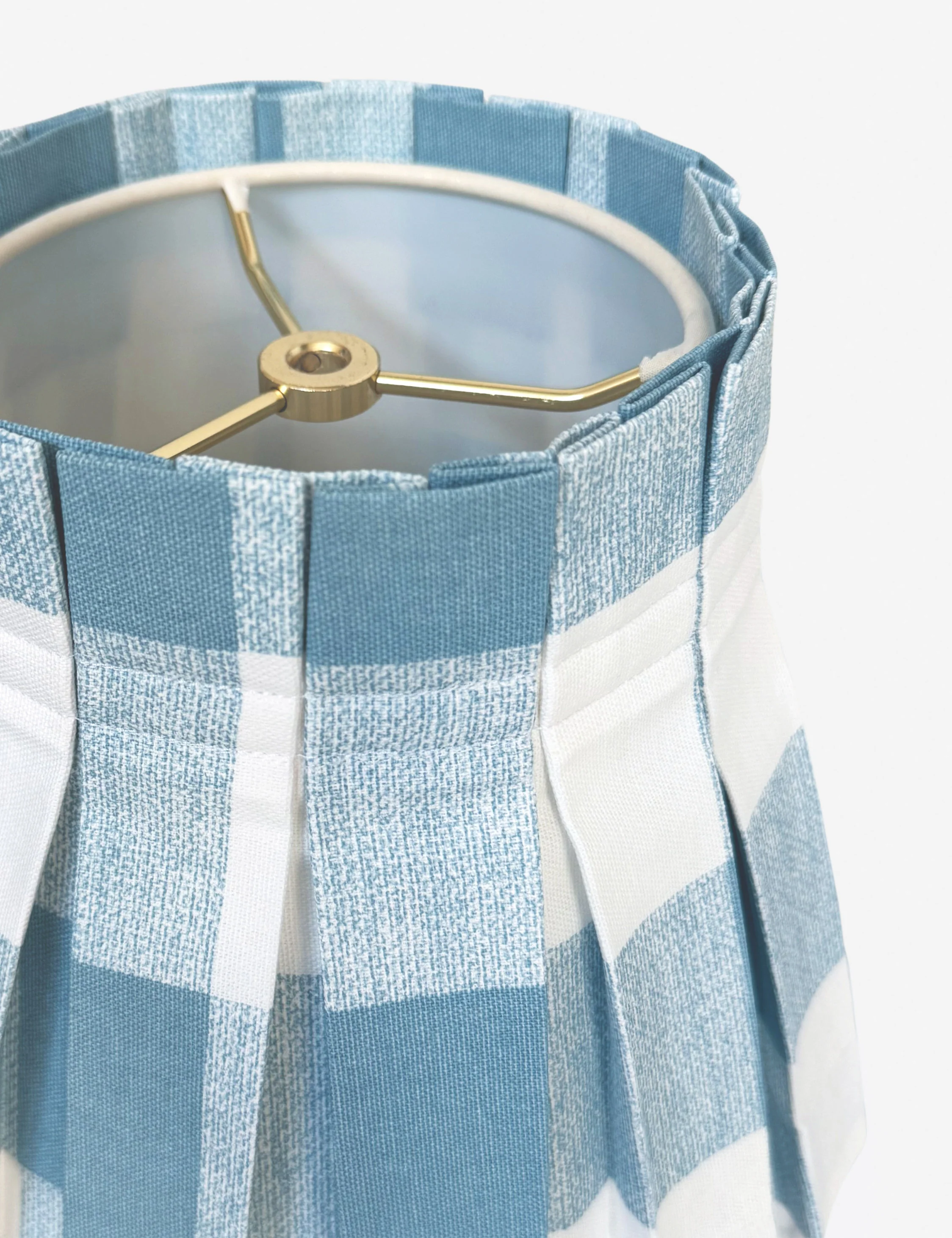 Plaid Classic Box Pleat Lampshade by Cielle Home - Image 8