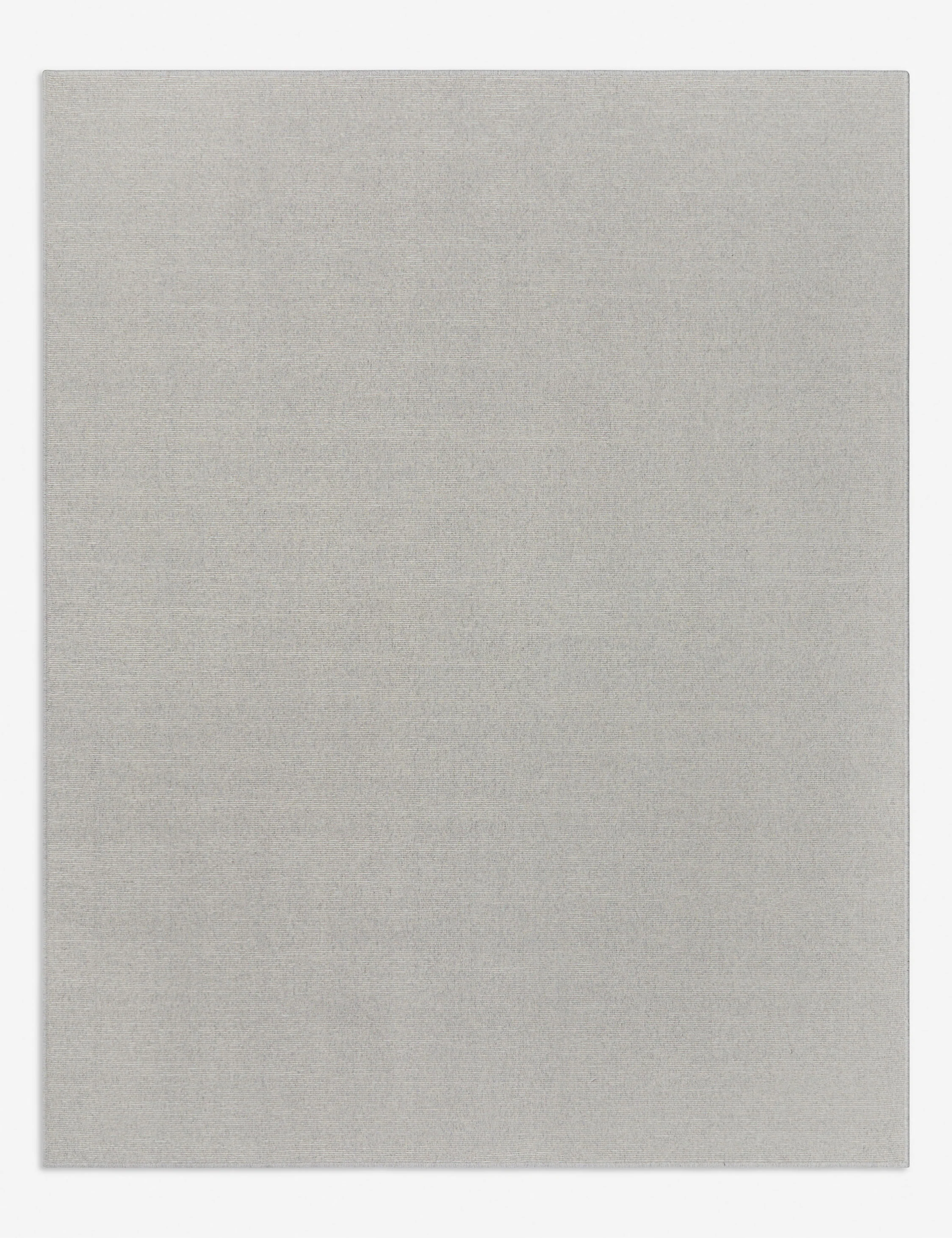 Custom Polina Flatweave Wool Rug, Cloud