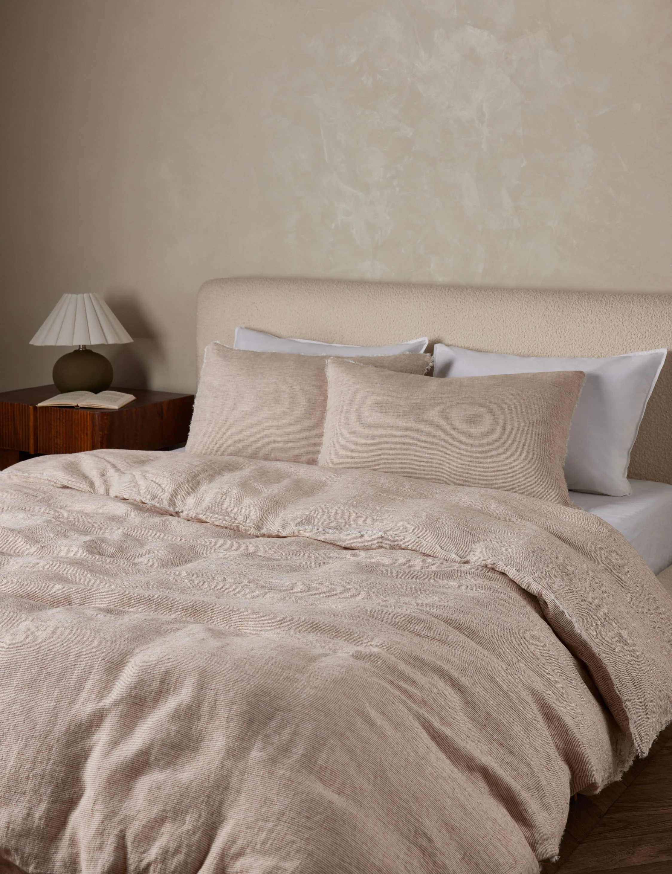 Logan Linen Duvet by Pom Pom at Home - Image 3
