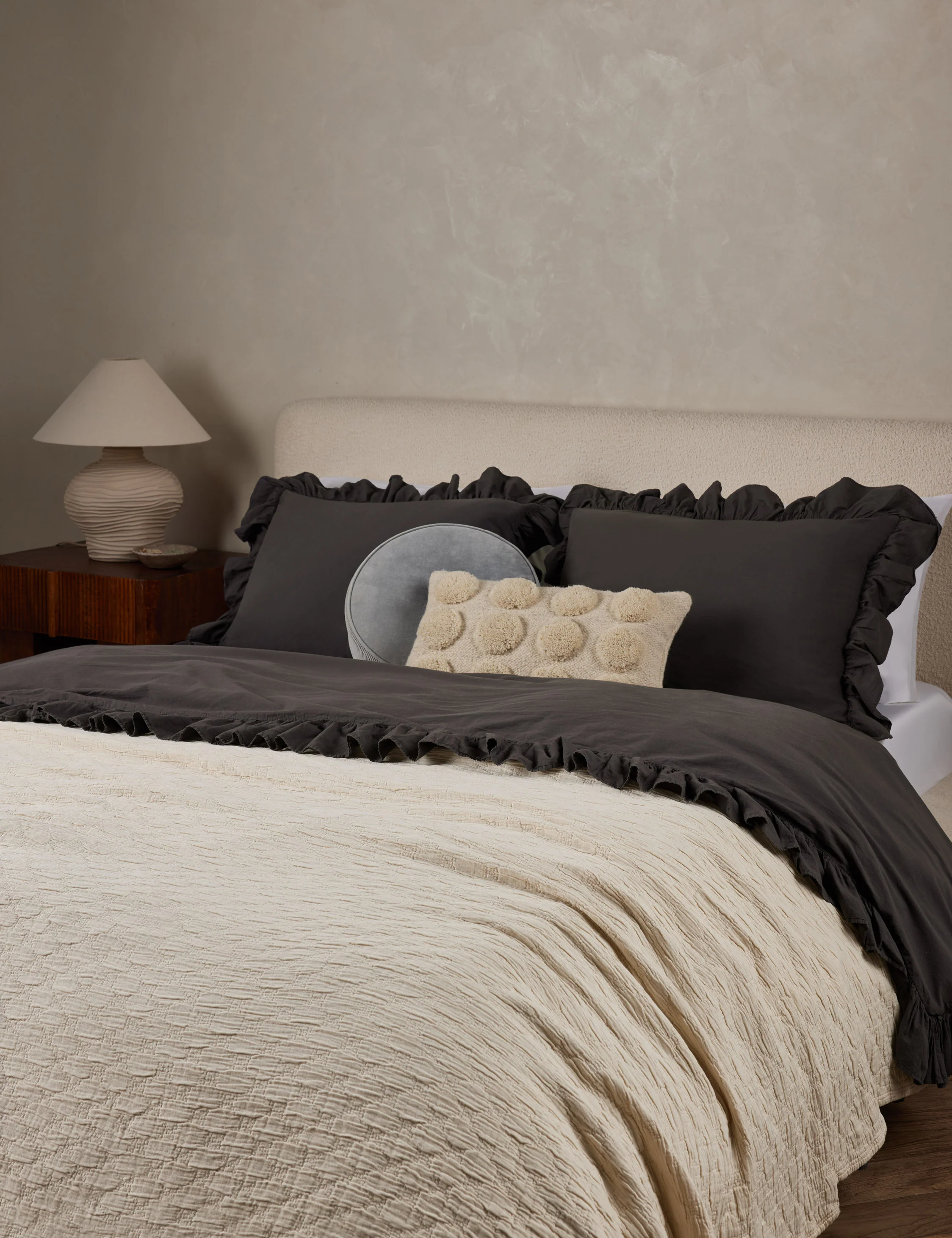 Ojai Cotton Matelassé Coverlet by Pom Pom at Home - Image 13