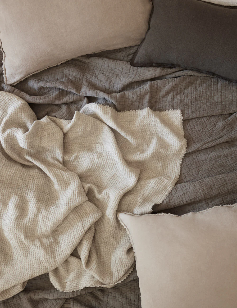 Ojai Cotton Matelassé Coverlet by Pom Pom at Home - Image 15