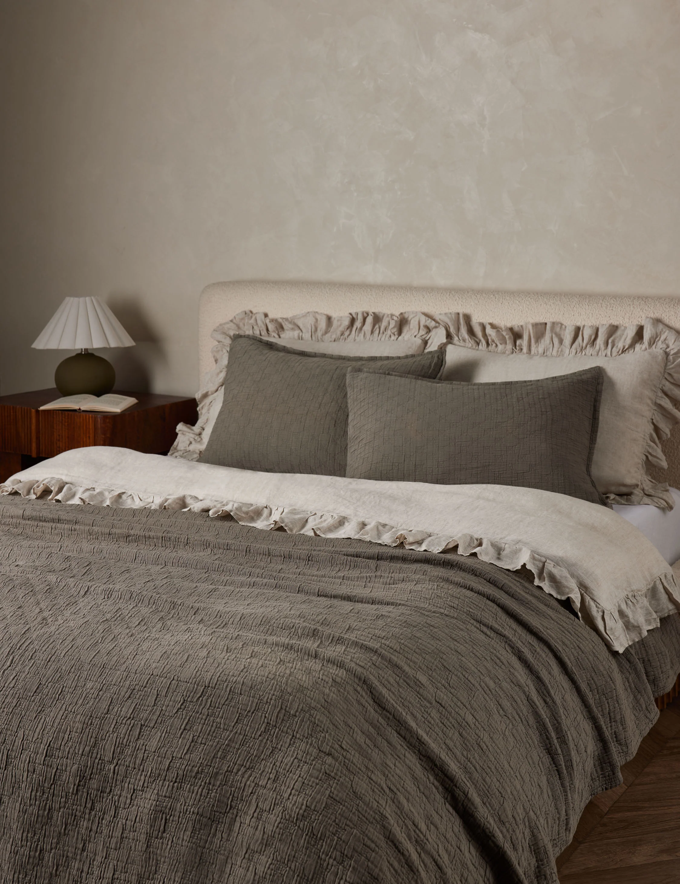 Ojai Cotton Matelassé Coverlet by Pom Pom at Home - Image 5