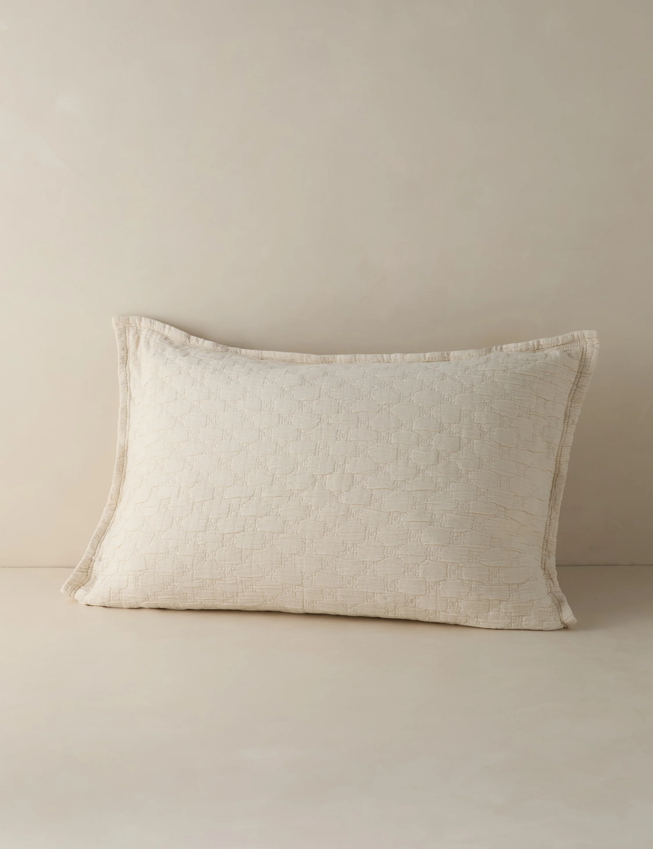 Ojai Cotton Matelassé Sham by Pom Pom at Home - Image 10
