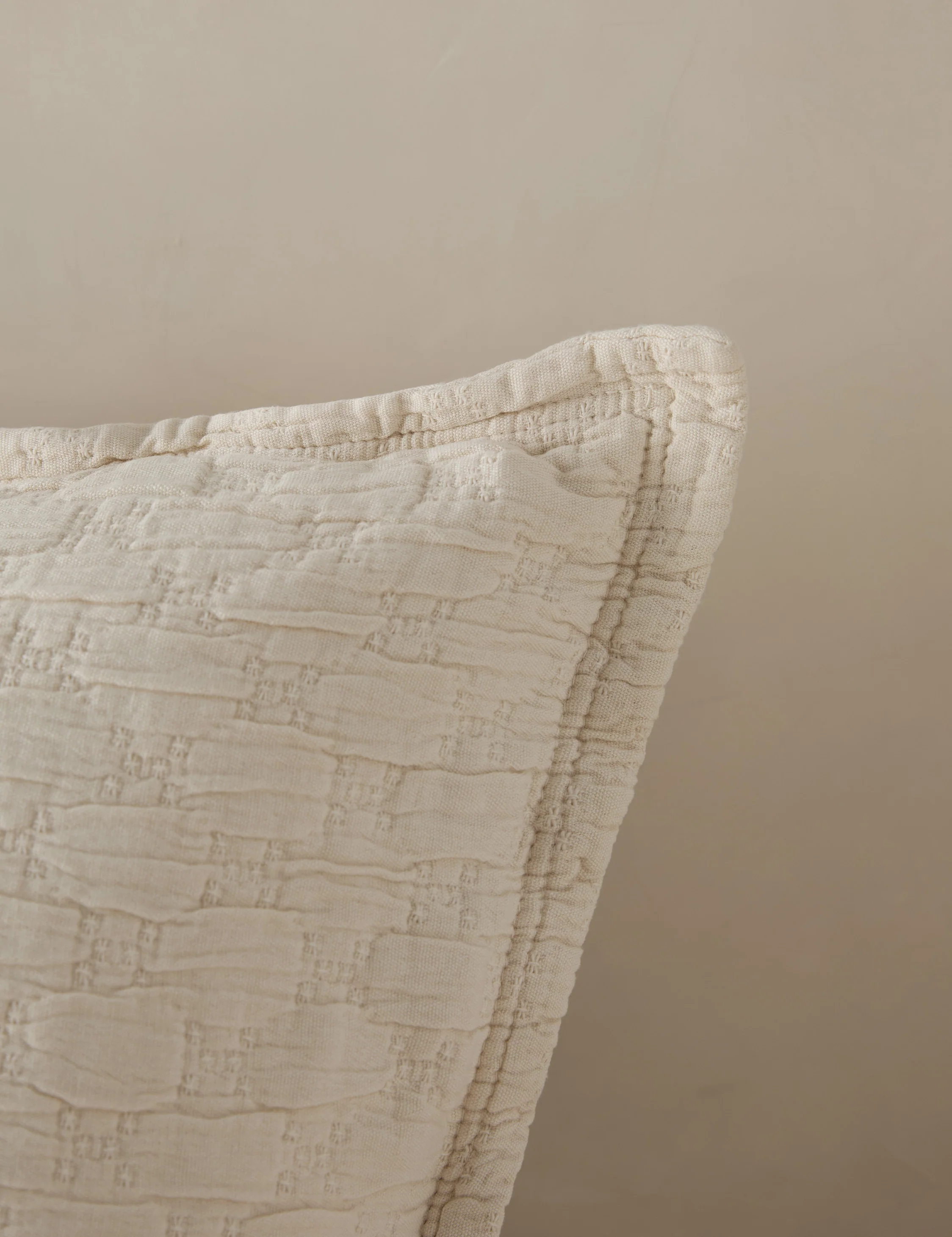 Ojai Cotton Matelassé Sham by Pom Pom at Home - Image 12