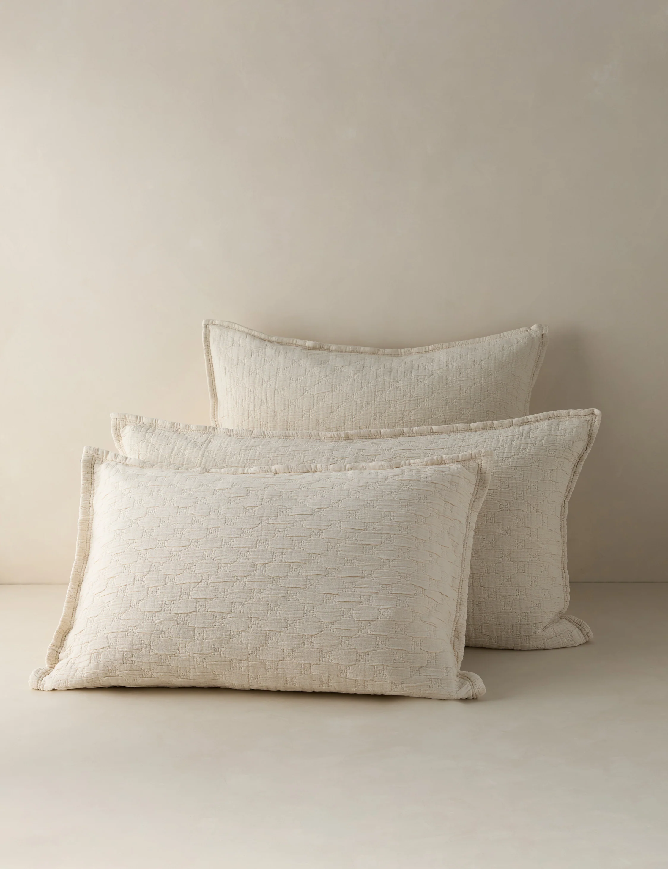 Ojai Cotton Matelassé Sham by Pom Pom at Home - Image 13