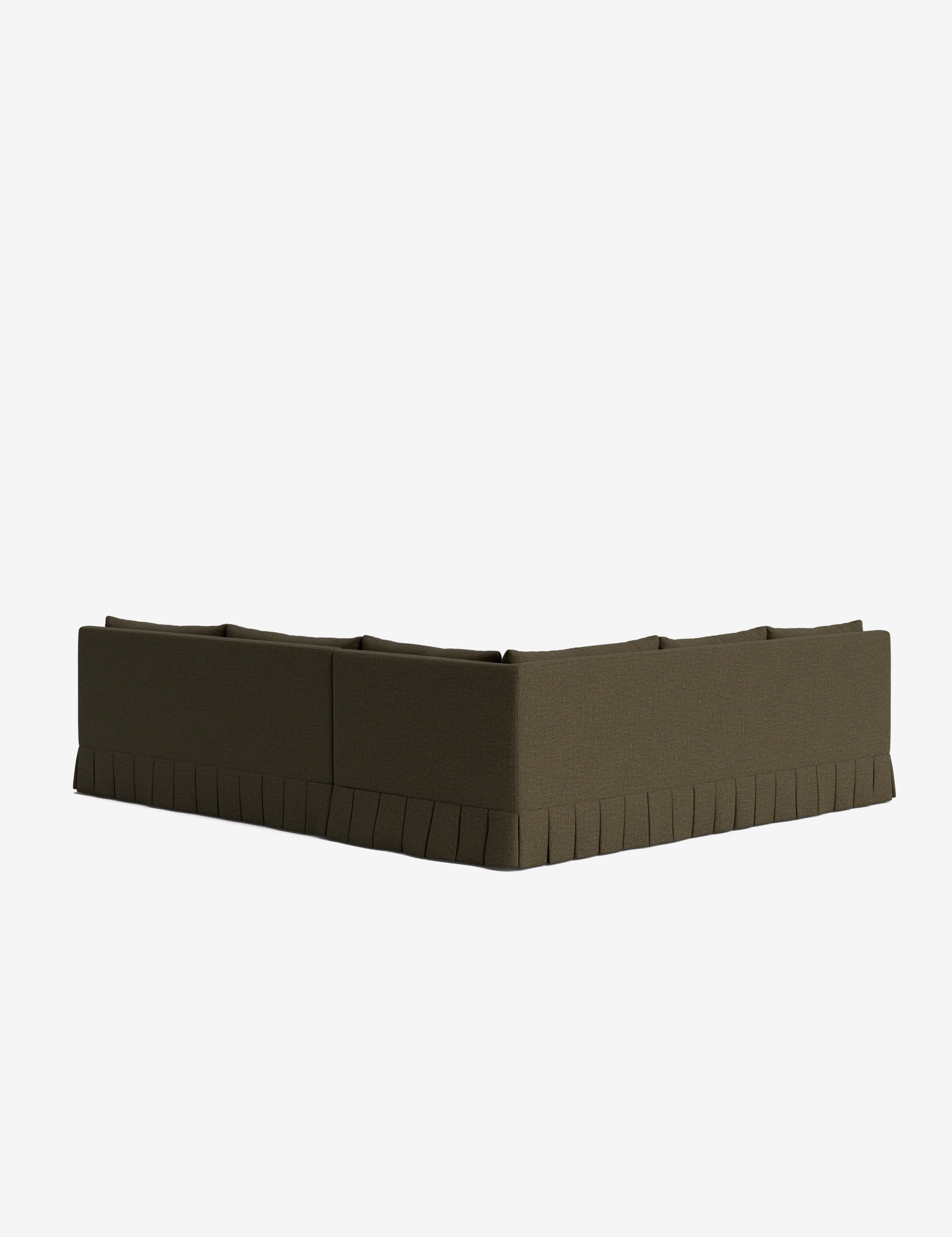 Portola Luxe Depth Pleated Corner Sectional Sofa - Image 68