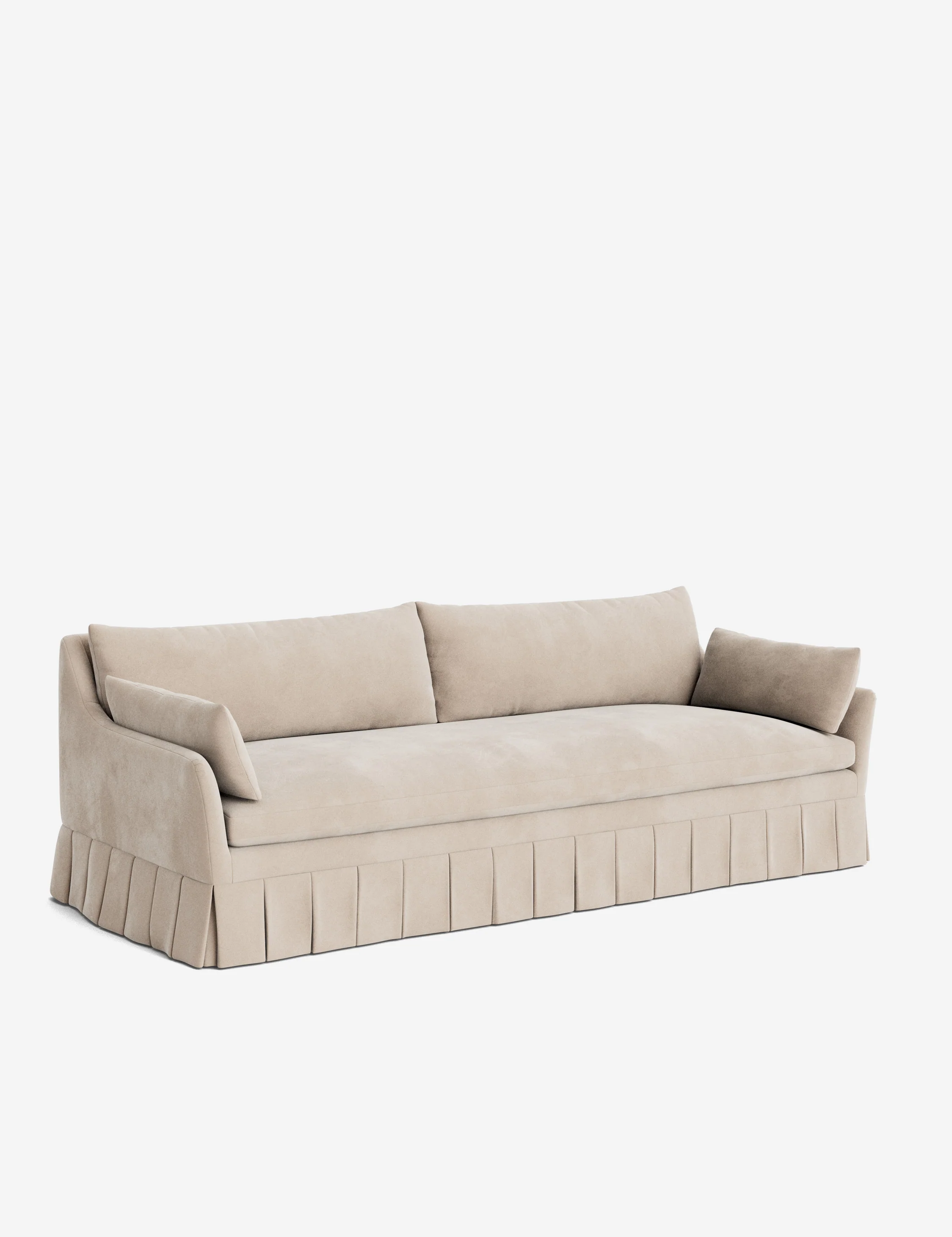 Portola Luxe Depth Pleated Sofa - Image 191