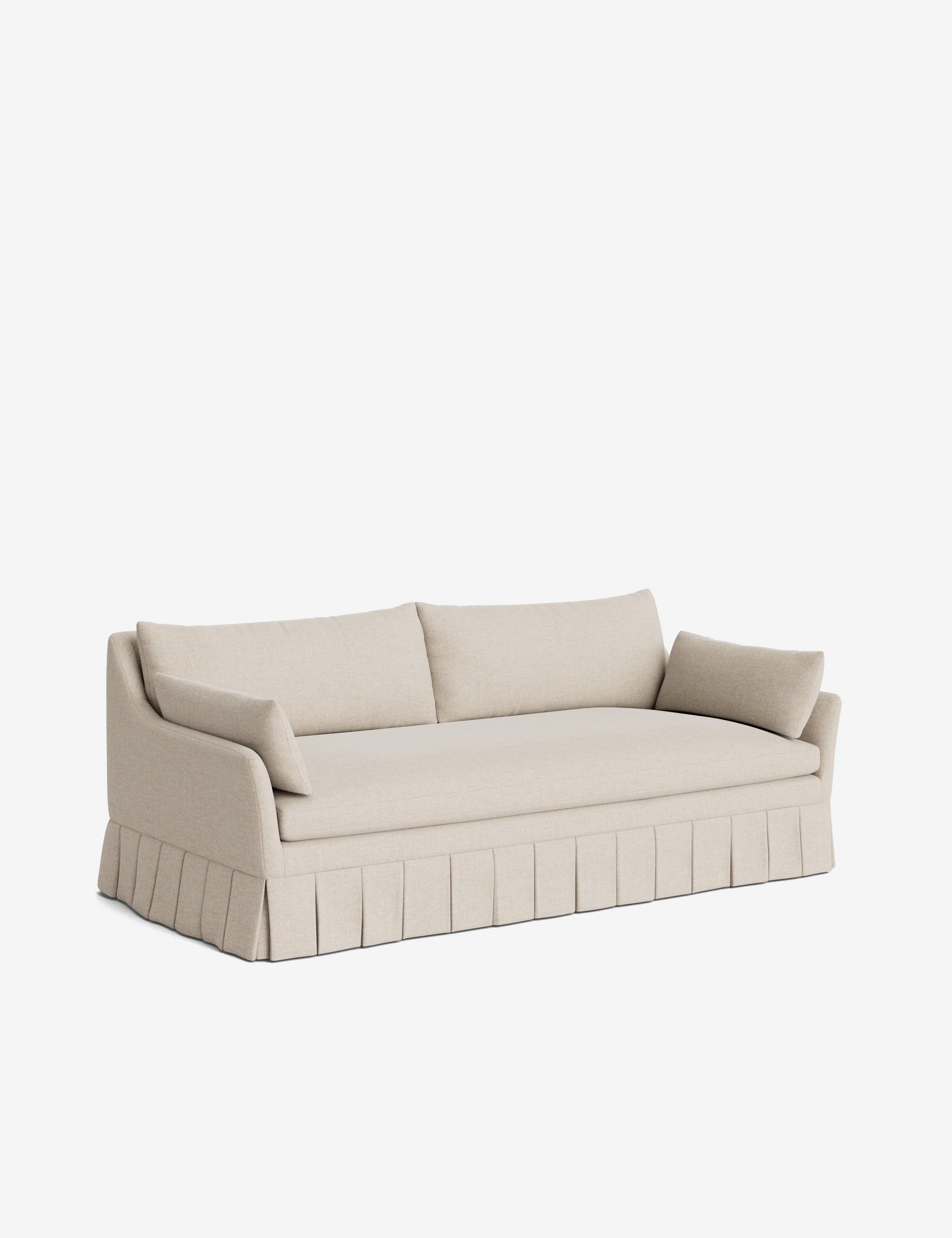 Portola Luxe Depth Pleated Sofa - Image 83