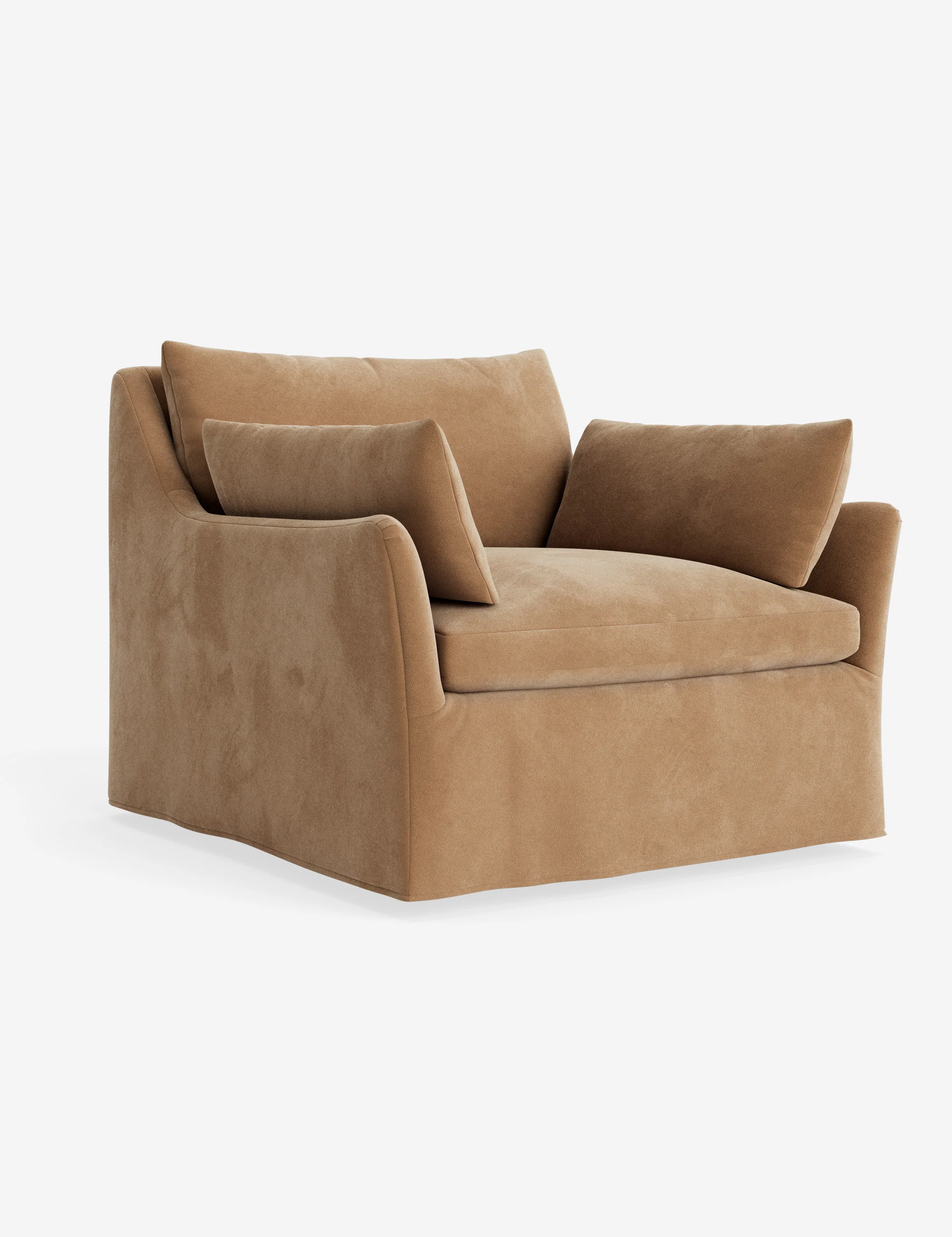 Portola Luxe Depth Slipcover Chair - Image 2