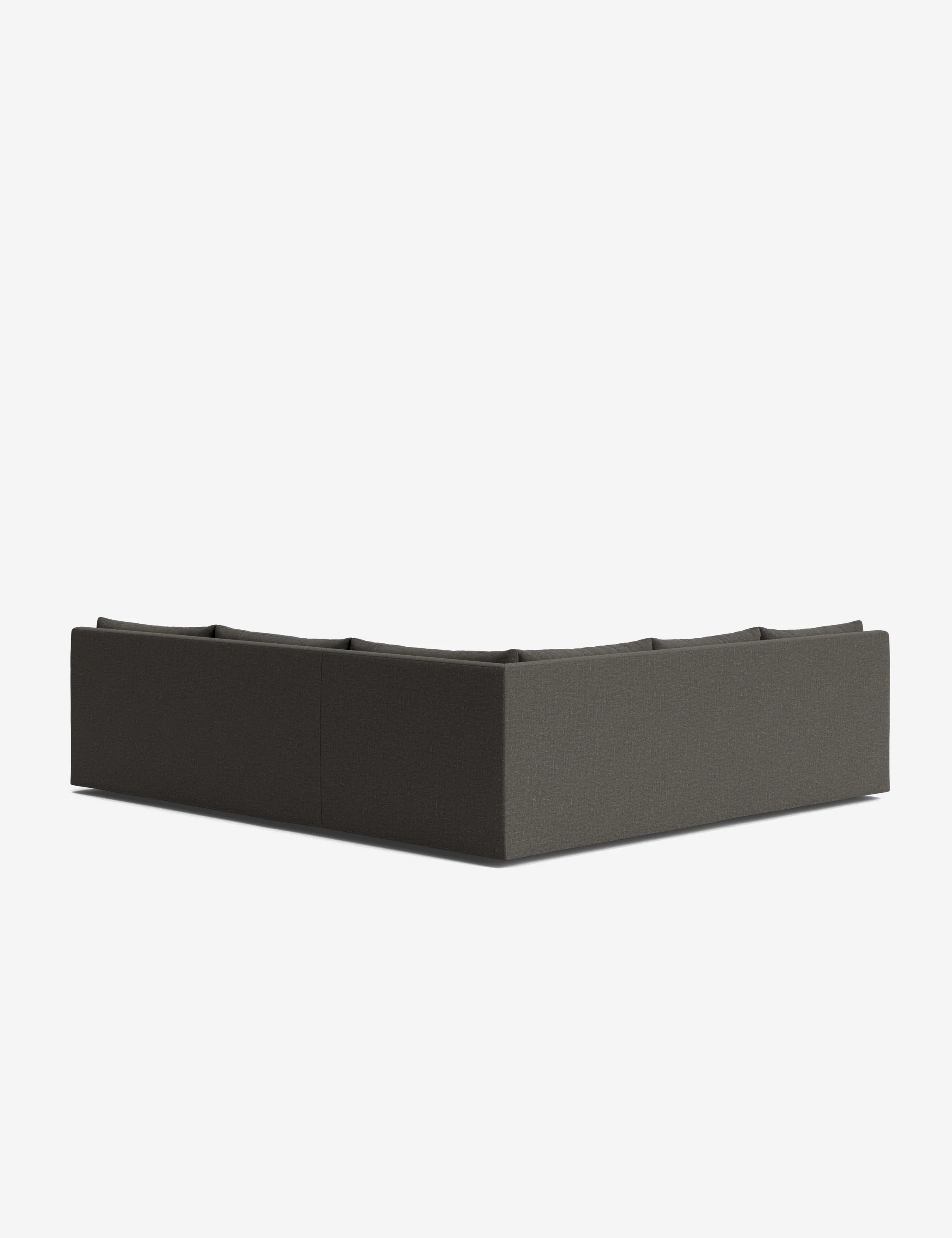 Portola Luxe Depth Slipcover Corner Sectional Sofa - Image 101