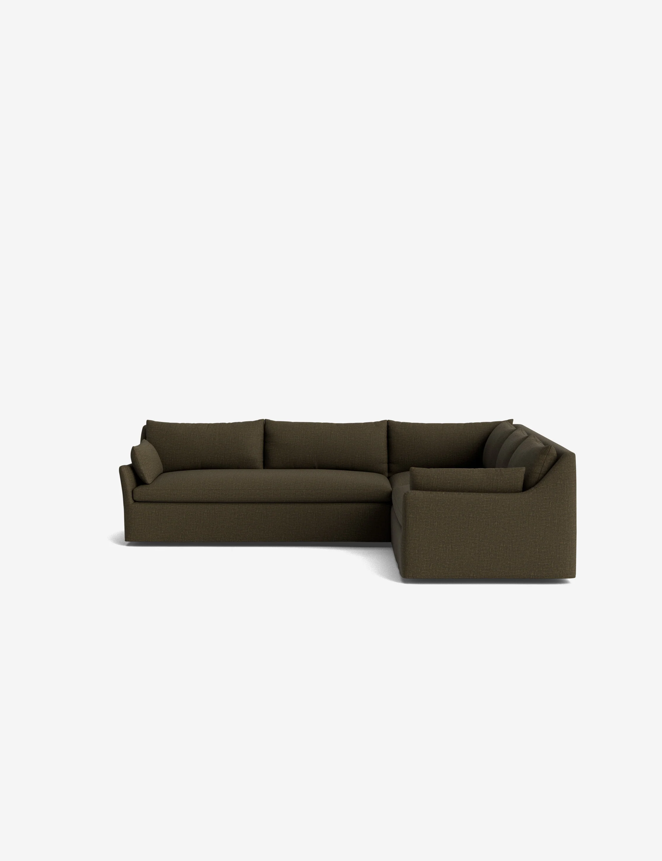 Portola Luxe Depth Slipcover Corner Sectional Sofa - Image 149