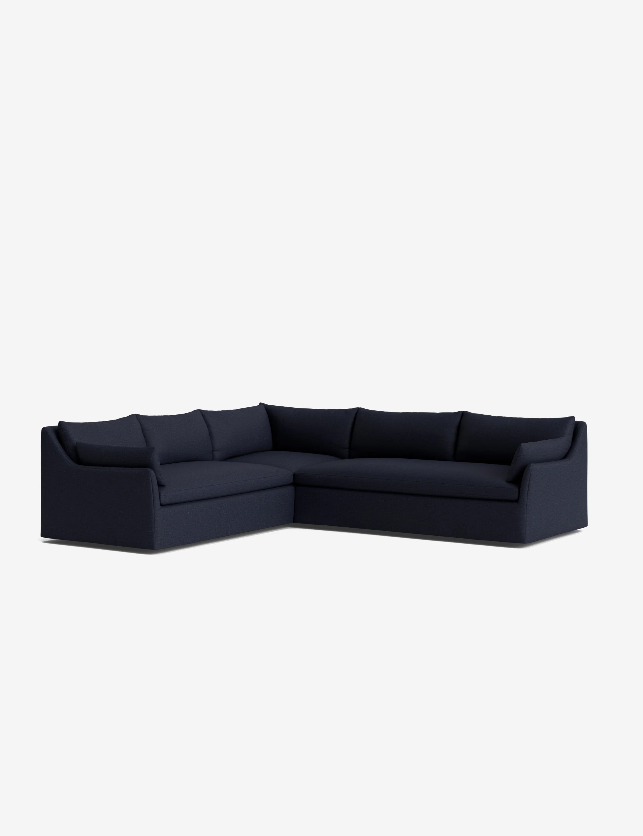 Portola Luxe Depth Slipcover Corner Sectional Sofa - Image 36
