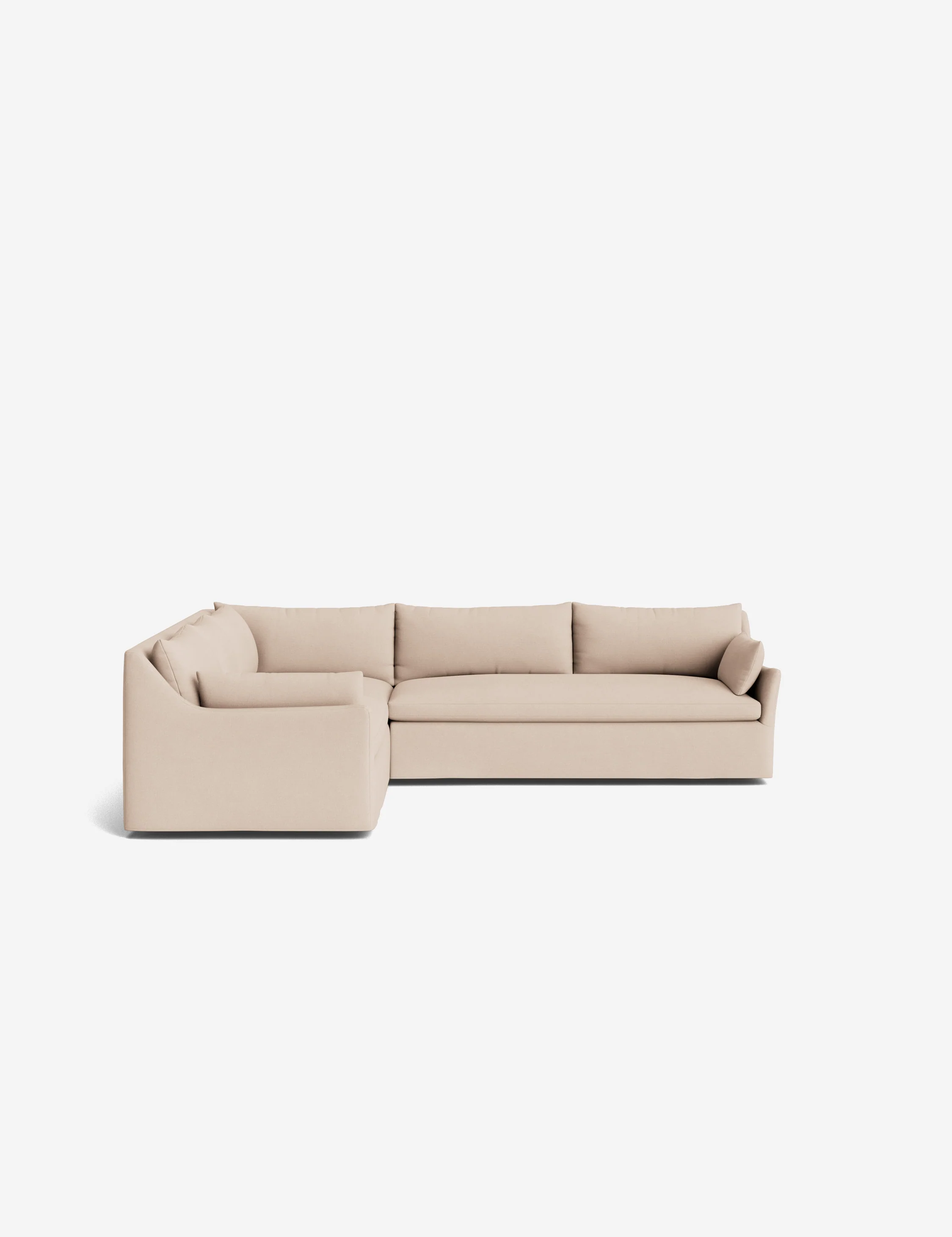 Portola Luxe Depth Slipcover Corner Sectional Sofa - Image 5