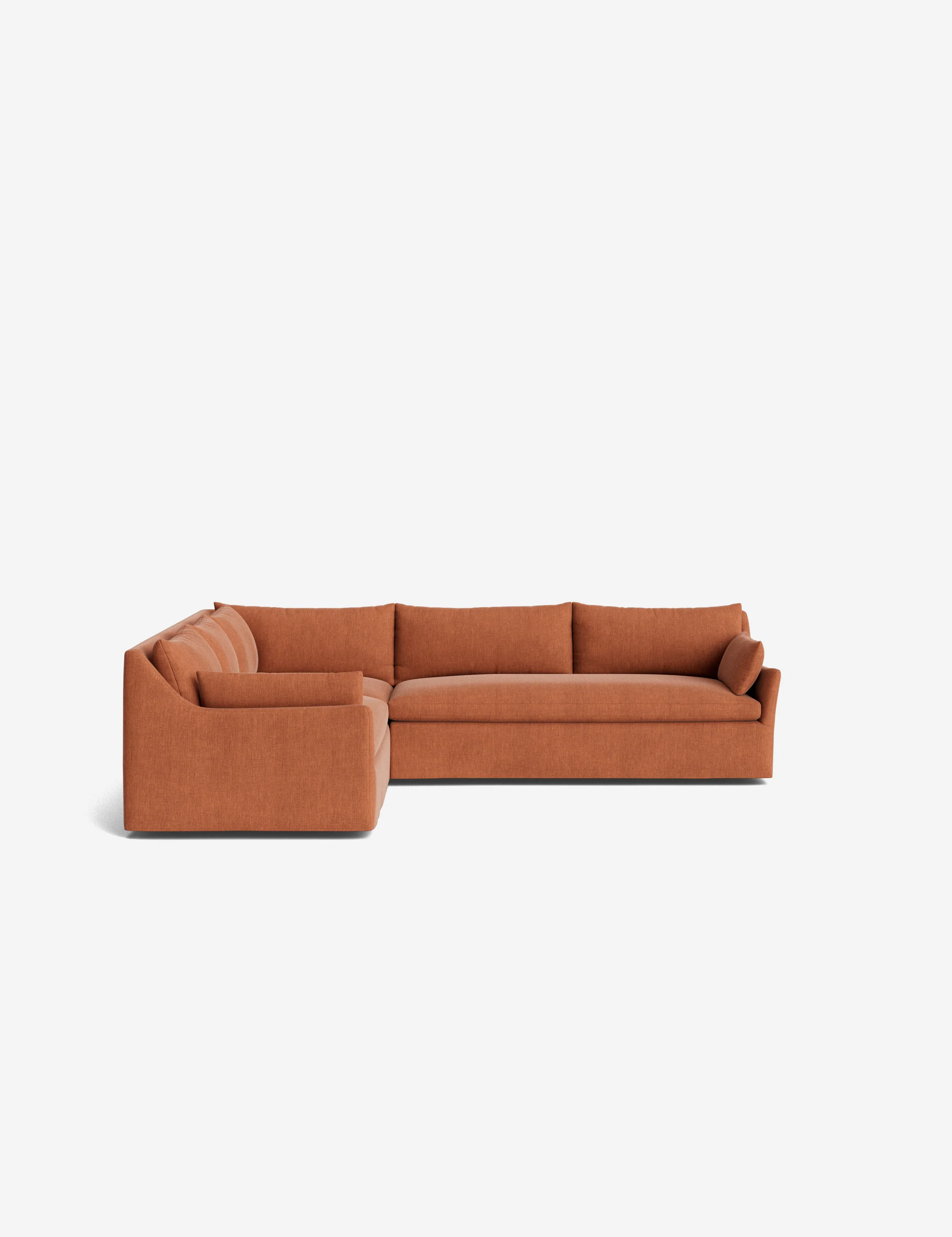 Portola Luxe Depth Slipcover Corner Sectional Sofa - Image 79