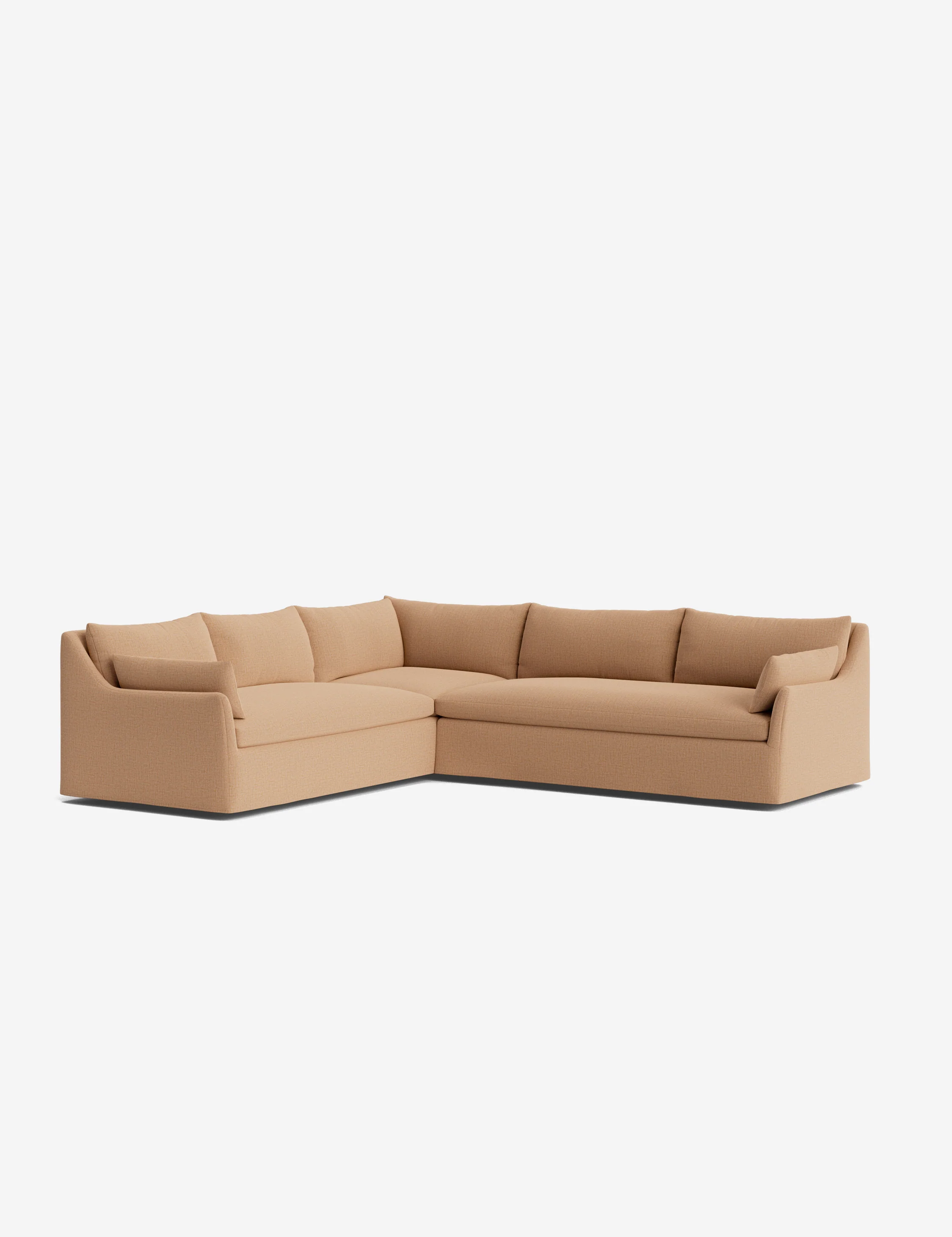 Portola Luxe Depth Slipcover Corner Sectional Sofa - Image 90
