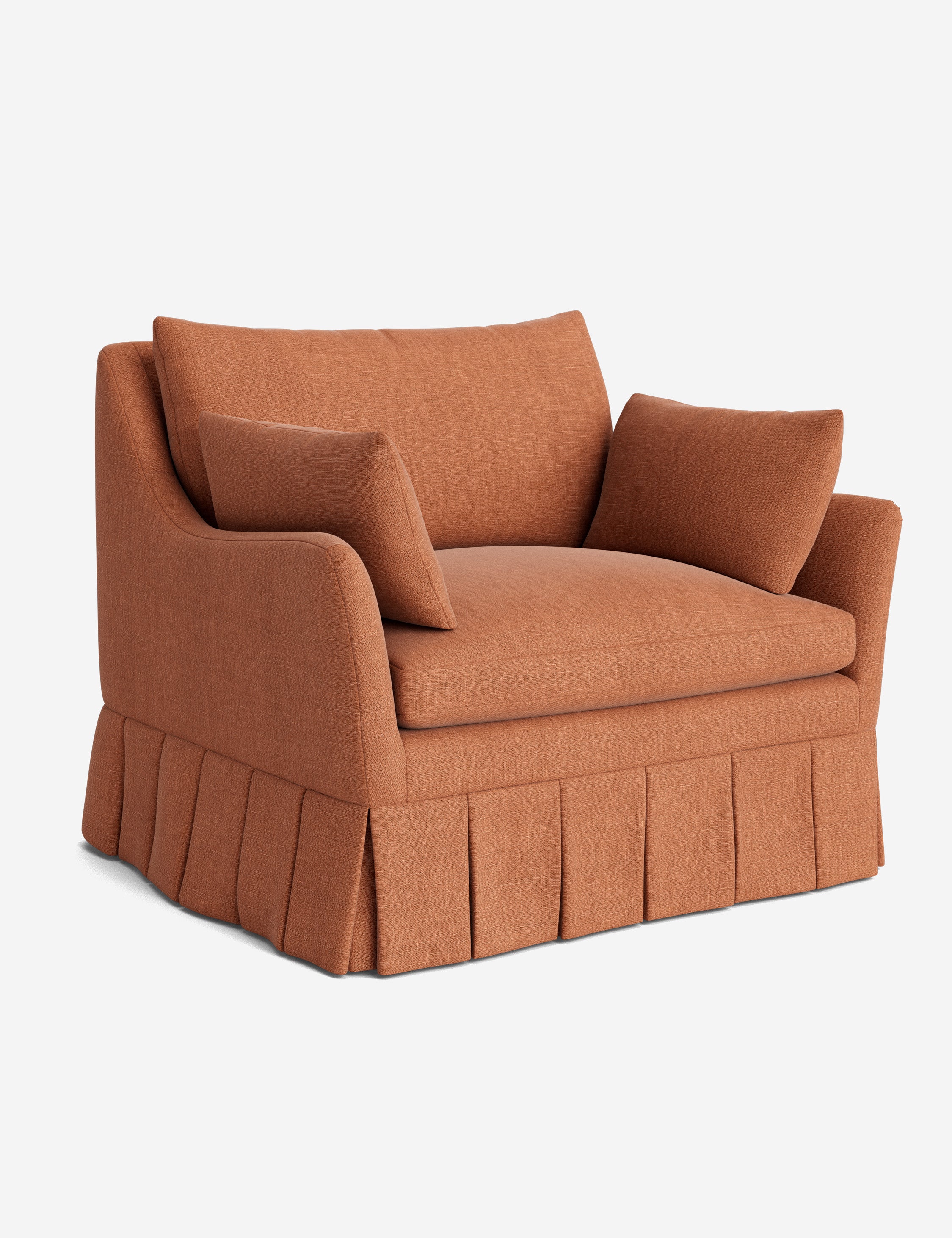 Portola Pleated Accent Chair - Image 15