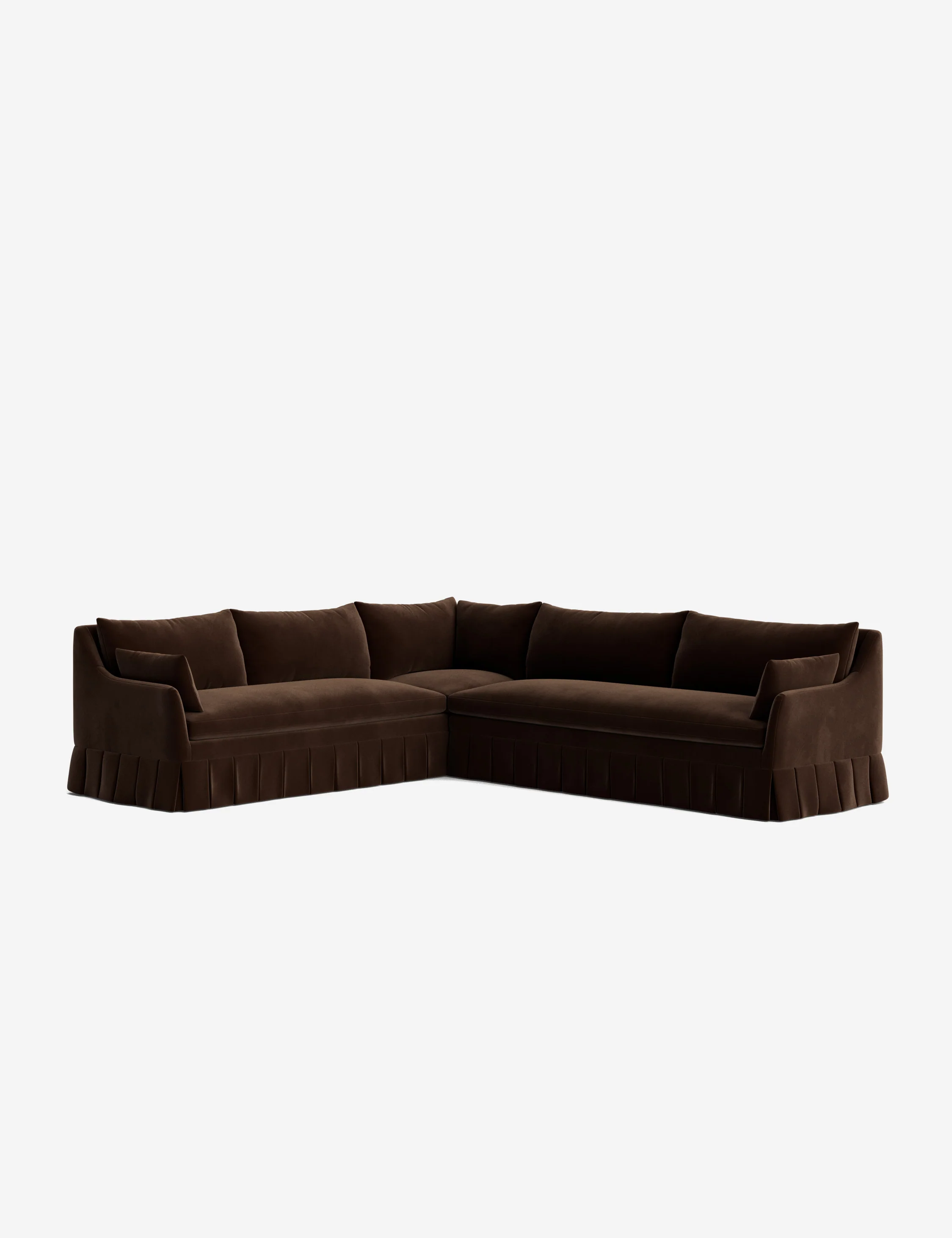 Portola Pleated Sectional Sofa - Image 48