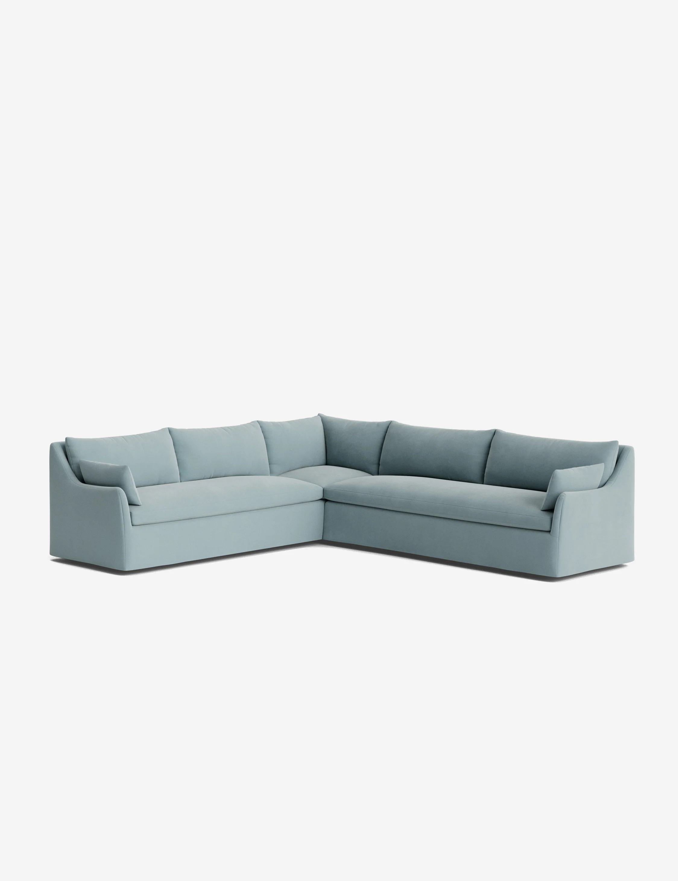 Portola Slipcover Corner Sectional Sofa - Image 104