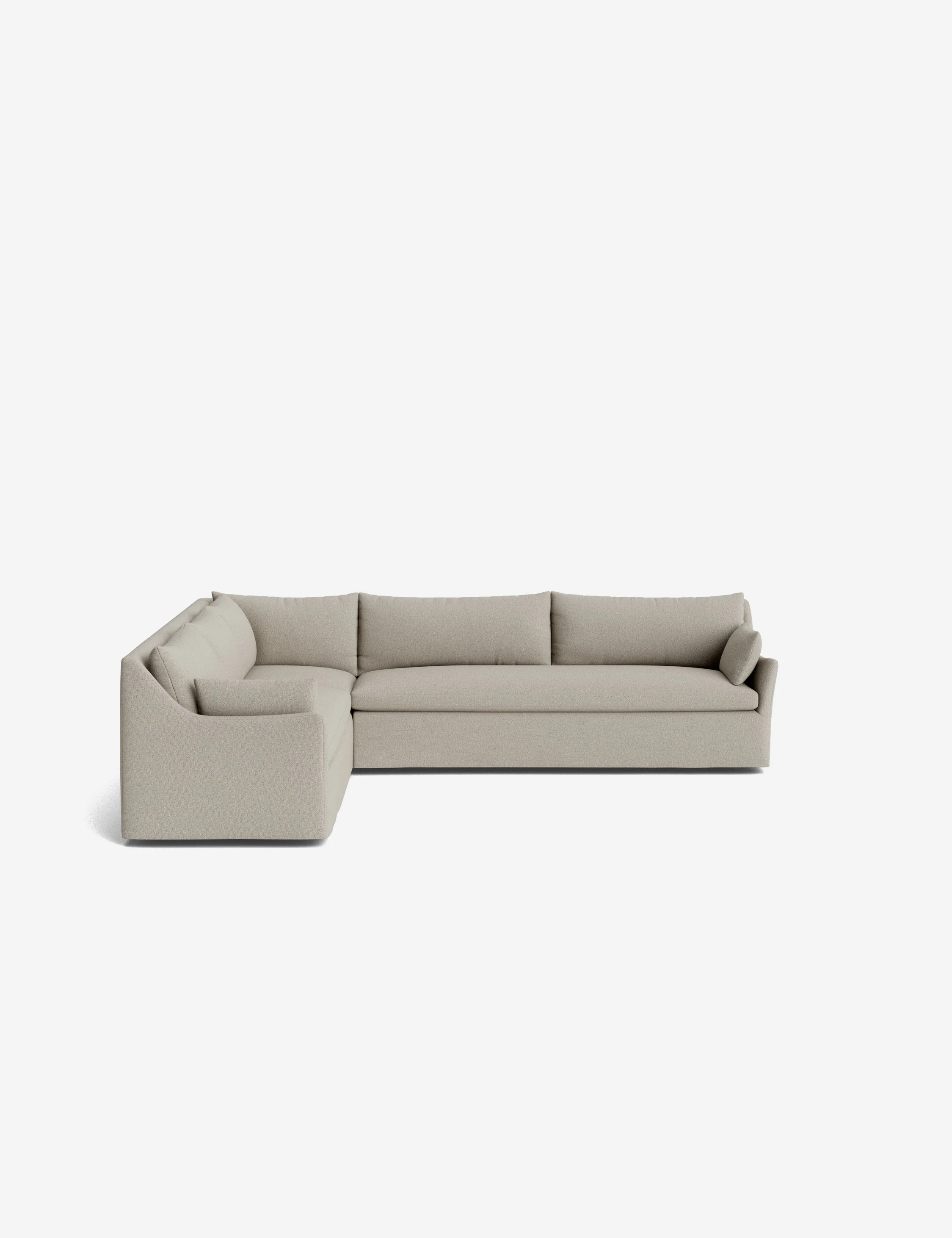 Portola Slipcover Corner Sectional Sofa - Image 107