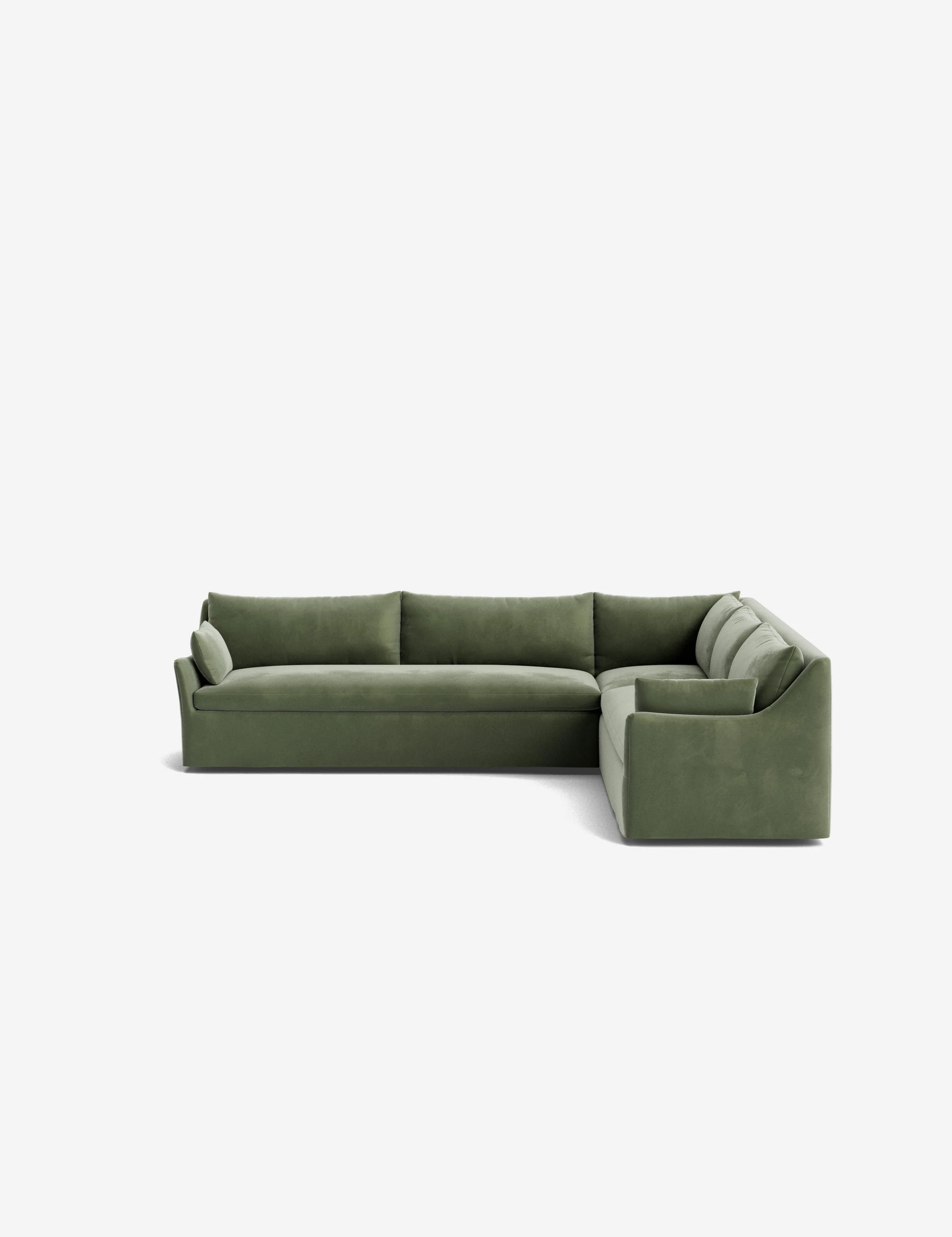 Portola Slipcover Corner Sectional Sofa - Image 119