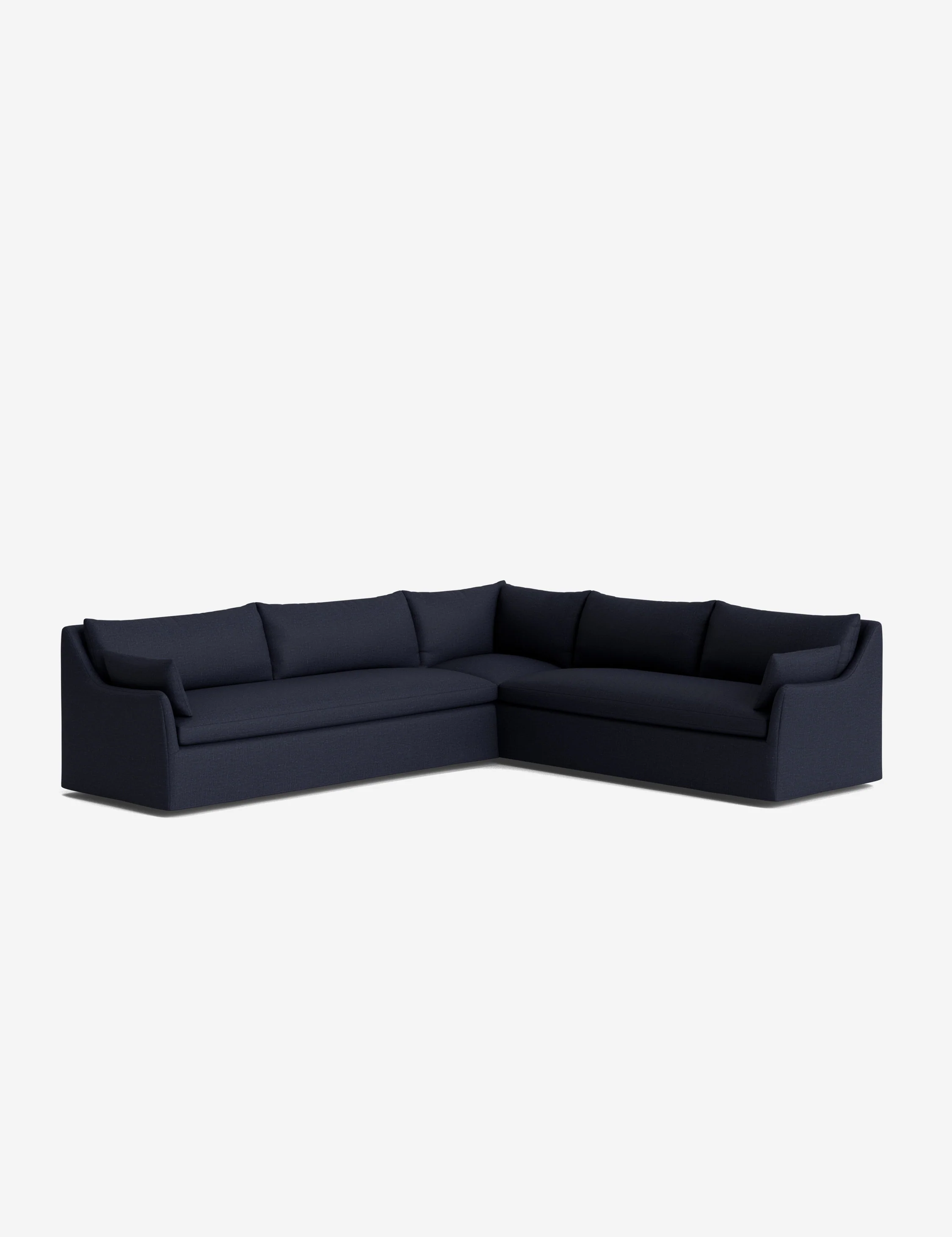 Portola Slipcover Corner Sectional Sofa - Image 120