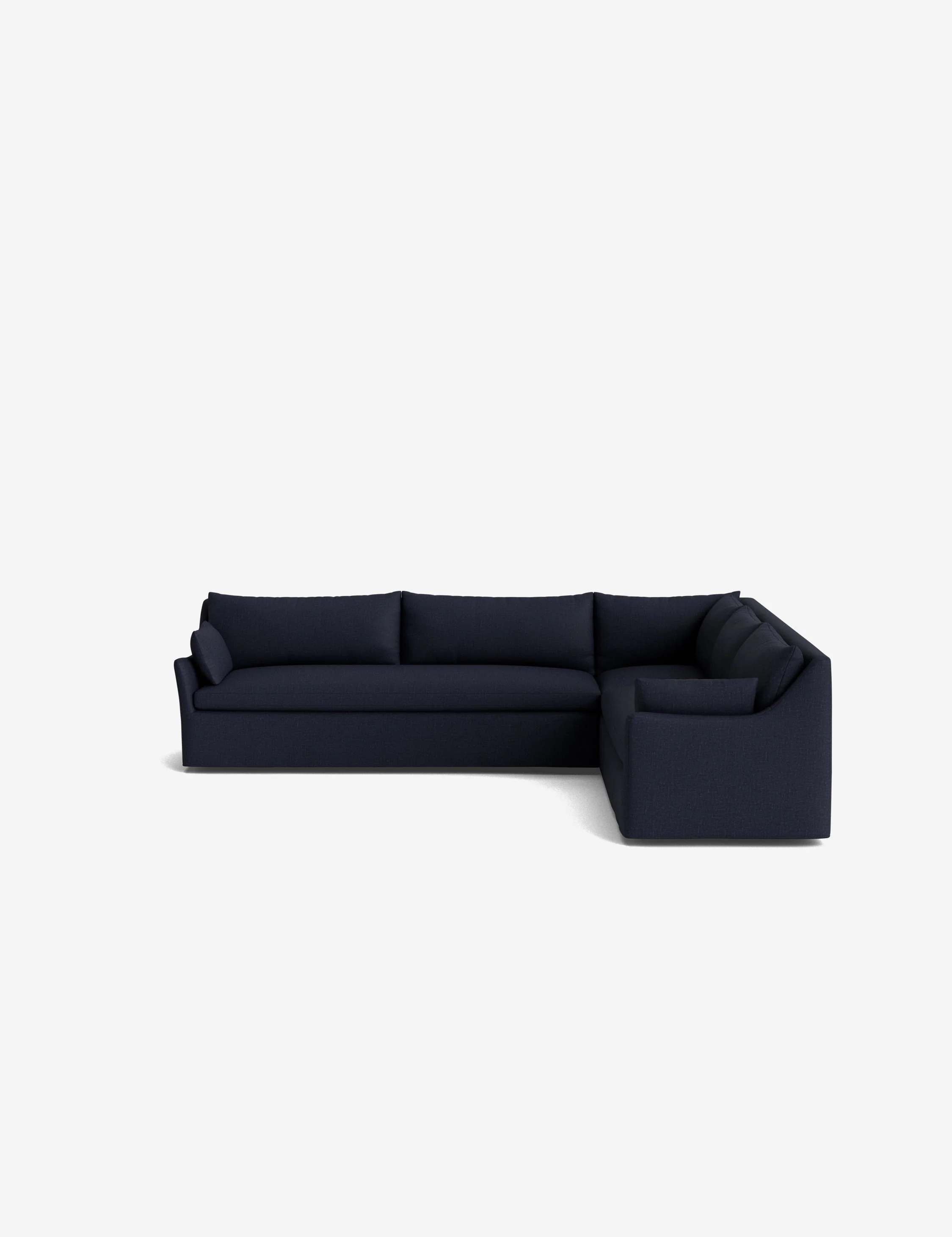 Portola Slipcover Corner Sectional Sofa - Image 121